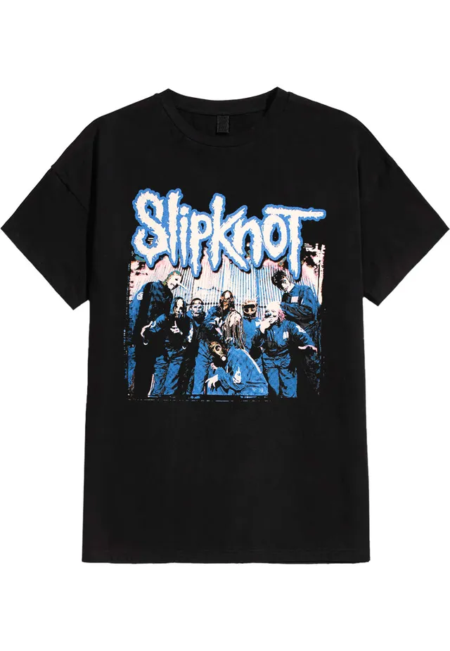 slipknot-tattered-torn-t-shirt-noir-homme-m-tal image 1