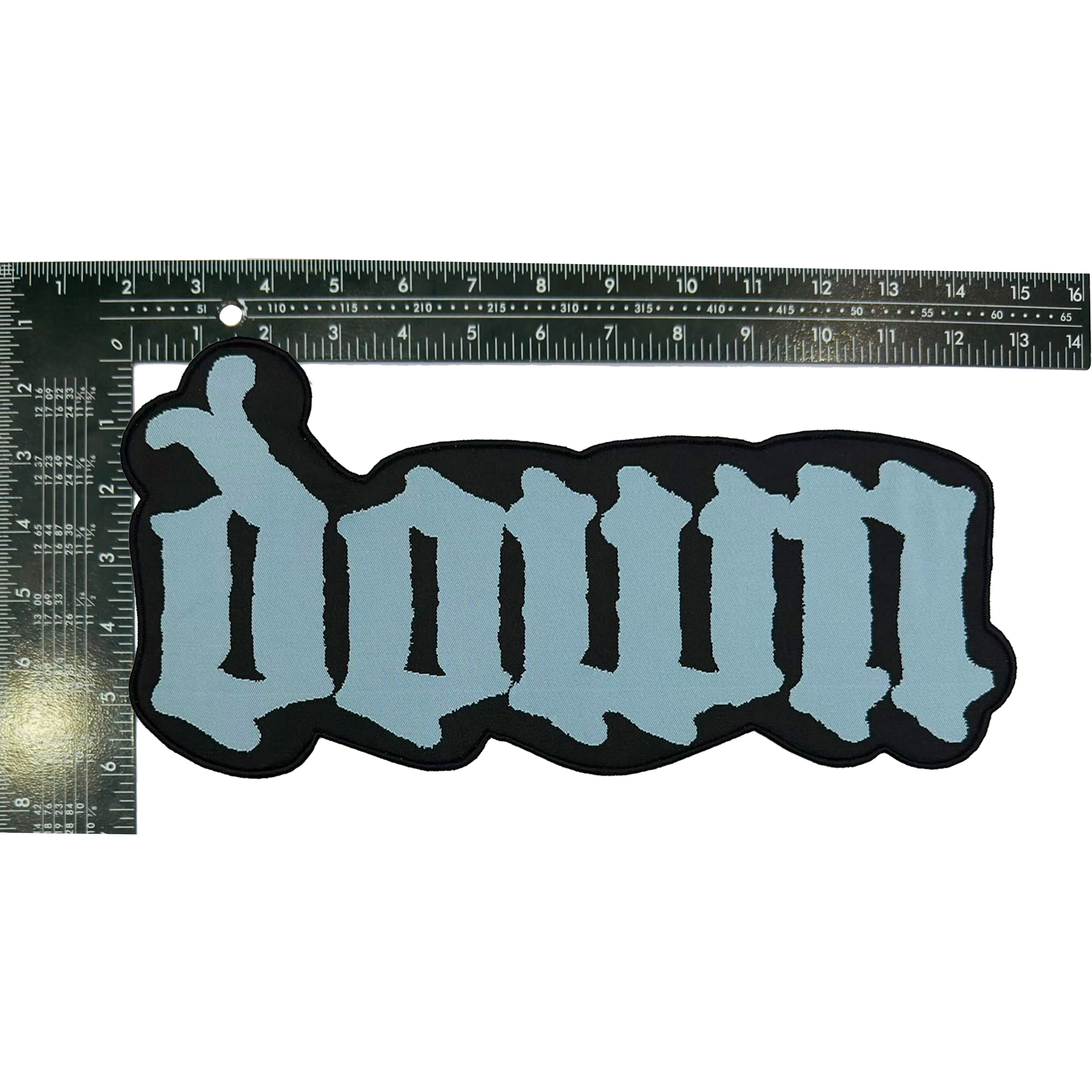 down-logo-patch-tiss-oversize-bordure-noire image 3