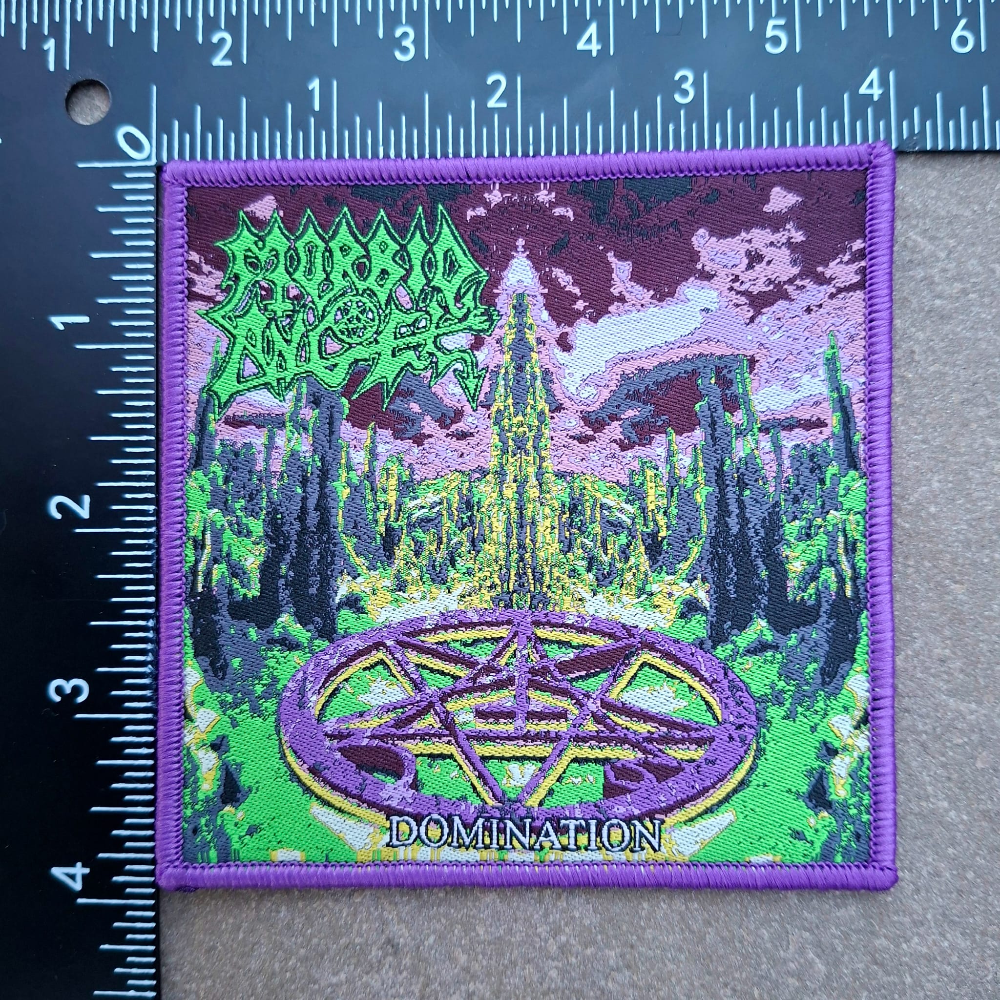 morbid-angel-domination-patch-tiss-green-border image 5