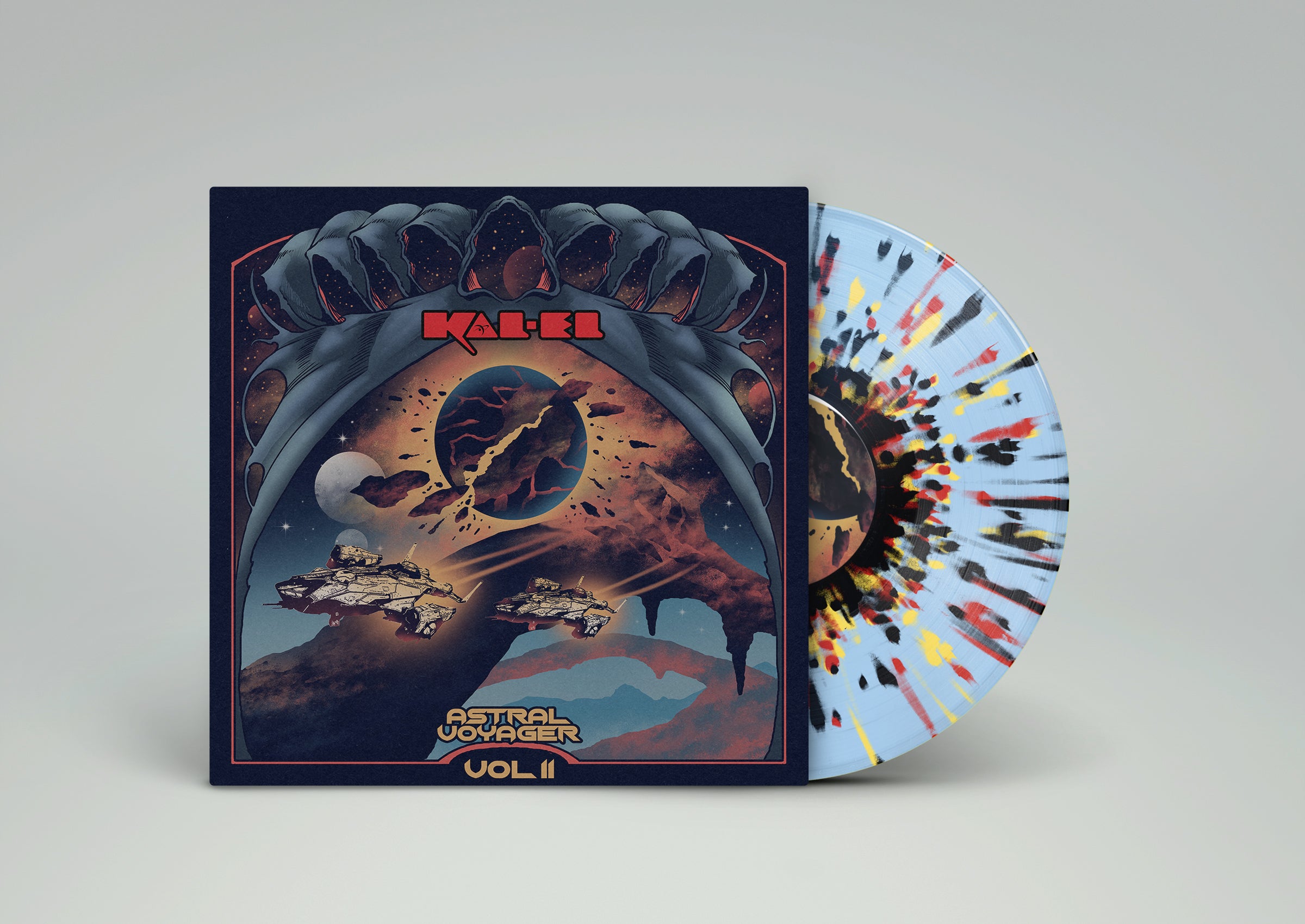 blues-funeral-kal-el-astral-voyager-vol-2-vinyle-jaune-stoner image 1
