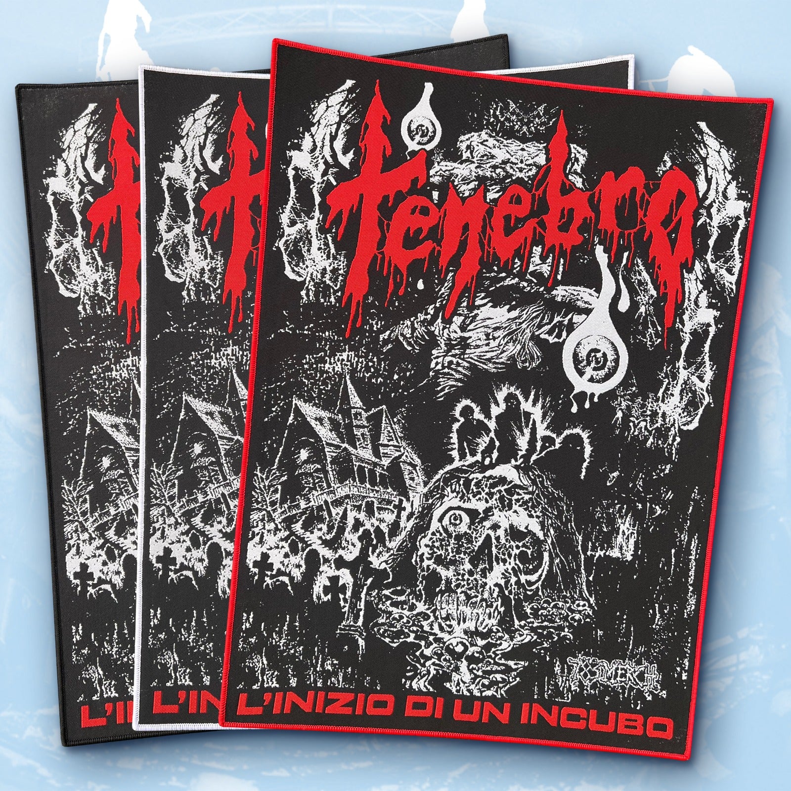 tenebro-l-inizio-di-un-incubo-backpatch-tiss-bordure-noire image 1