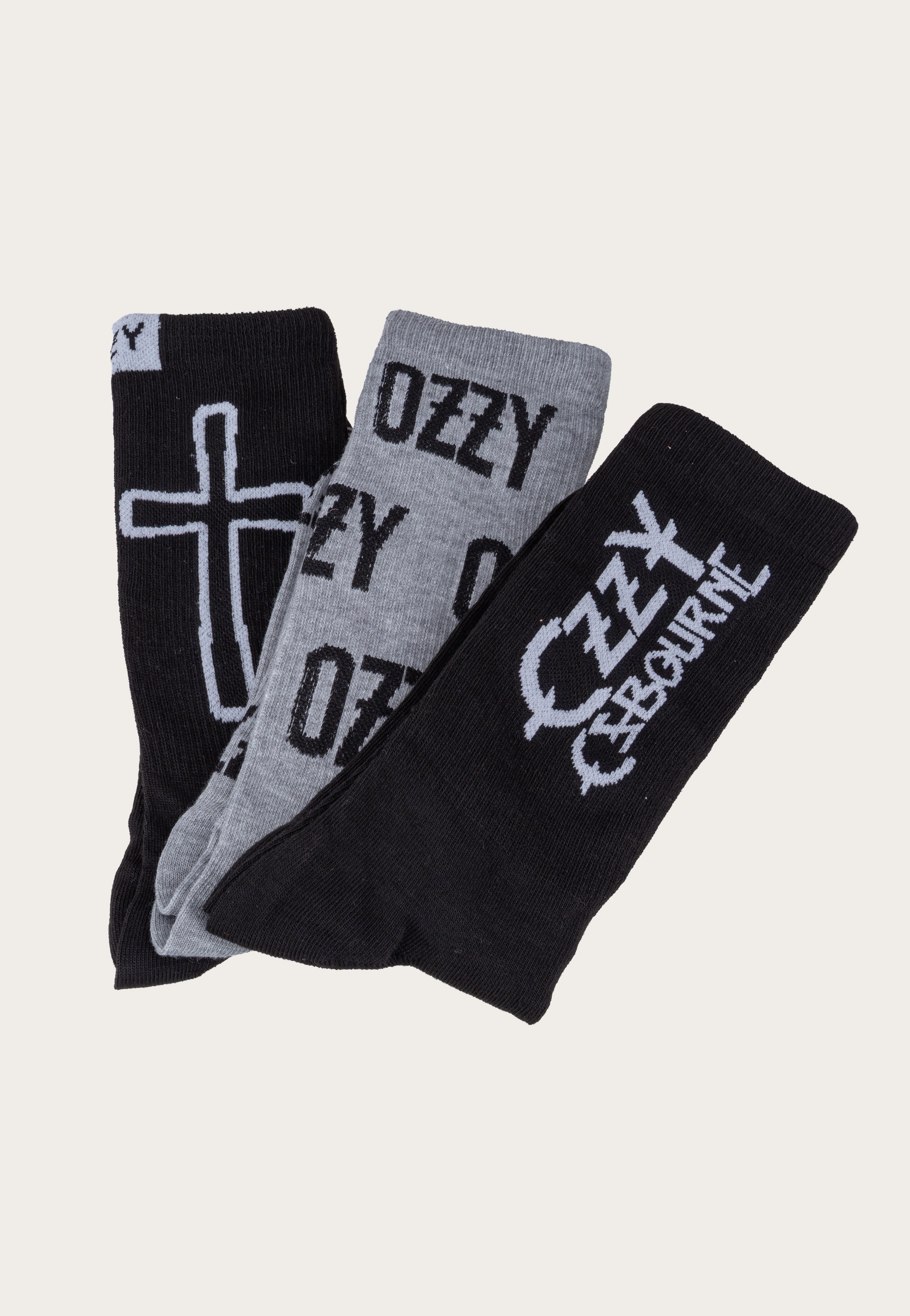 ozzy-osbourne-sock-guitar-tin-chaussettes-multicolore image 3
