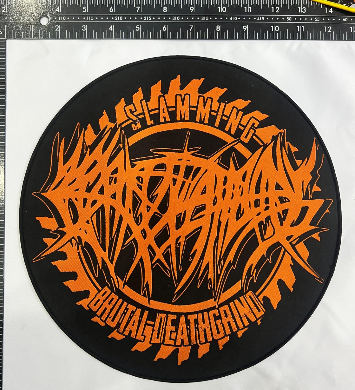 crepitation-circle-backpatch-tiss-12-bordure-noire image 5