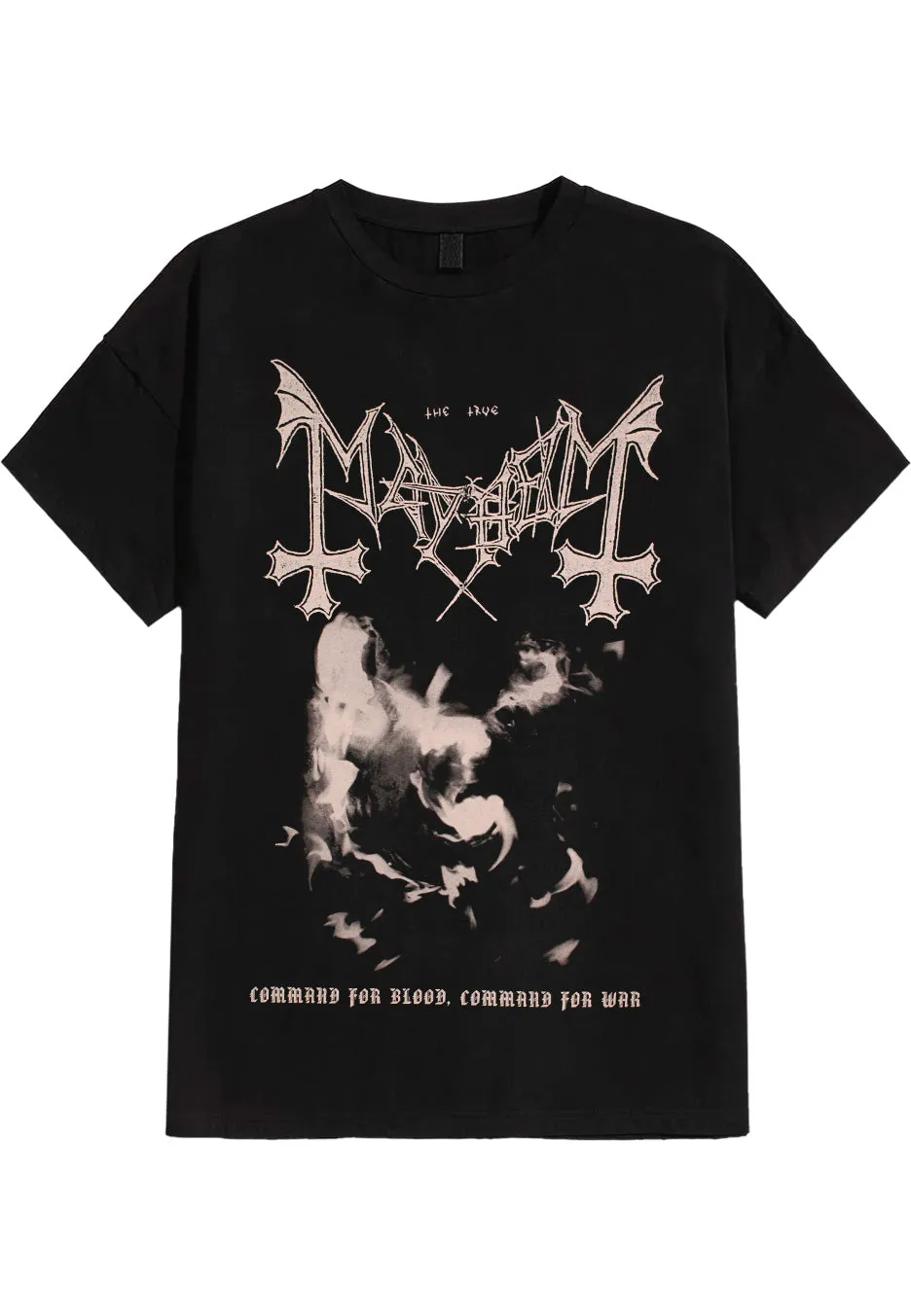 mayhem-command-for-blood-t-shirt-noir-manches-courtes image 1