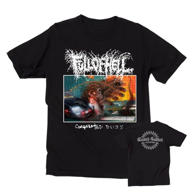 closed-casket-full-of-hell-upward-to-bliss-t-shirt image 1