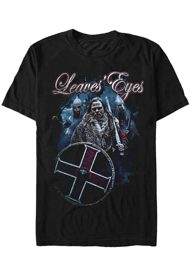 leaves-eyes-warriors-t-shirt-noir-pagan-metal-homme image 1
