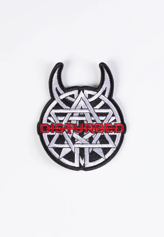 disturbed-logo-patch-cusson-multicolore-taille-unique image 1
