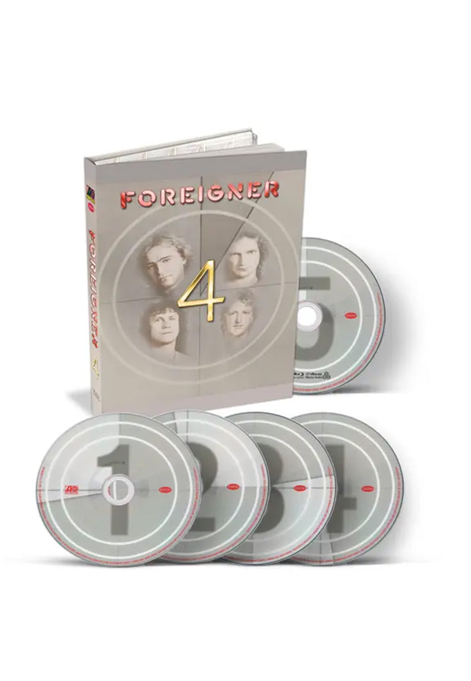 foreigner-4-deluxe-coffret-4-cd-blu-ray-classic-rock image 1