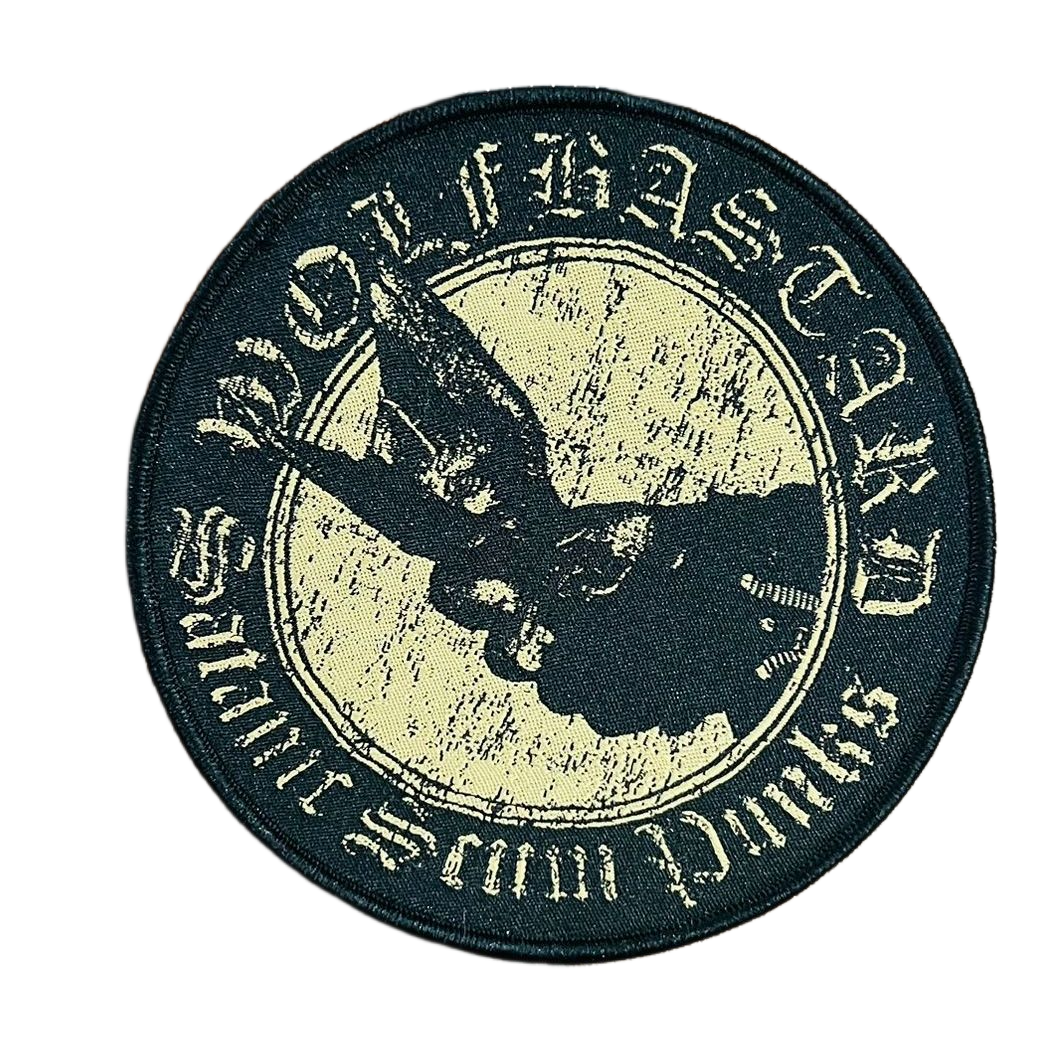 wolfbastard-satanic-scum-punks-patch-tiss-noir image 4