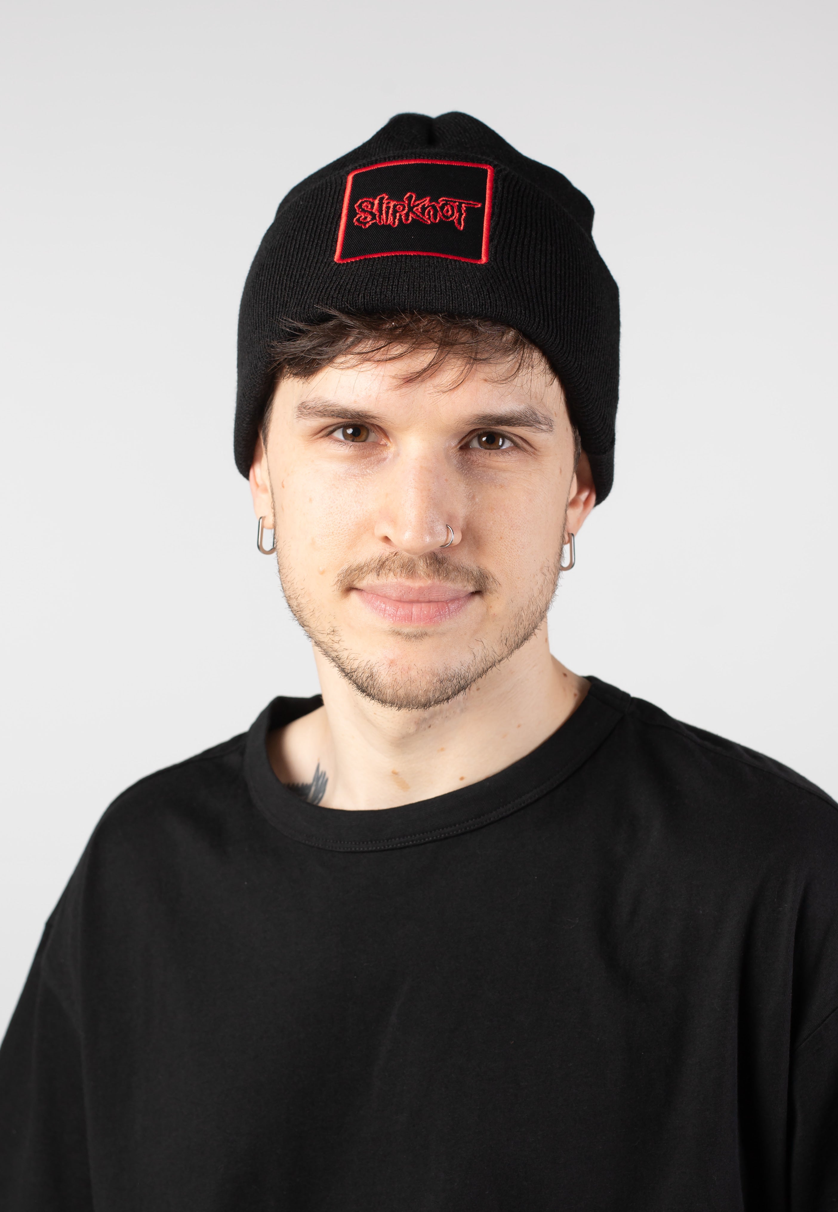 slipknot-square-logo-beanie-bonnet-noir image 3