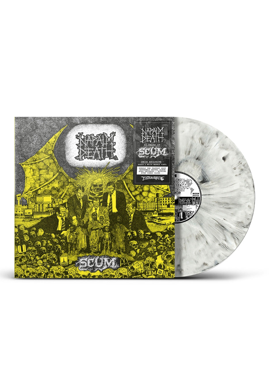 napalm-death-scum-vinyle-marbr-blanc-noir-limit image 1