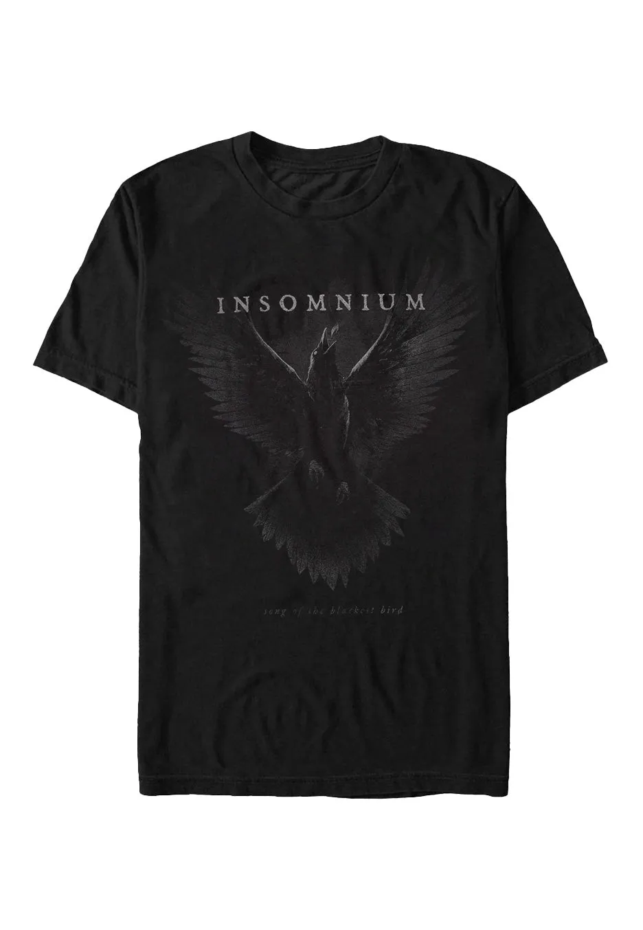 insomnium-the-blackest-bird-t-shirt-noir-homme image 1