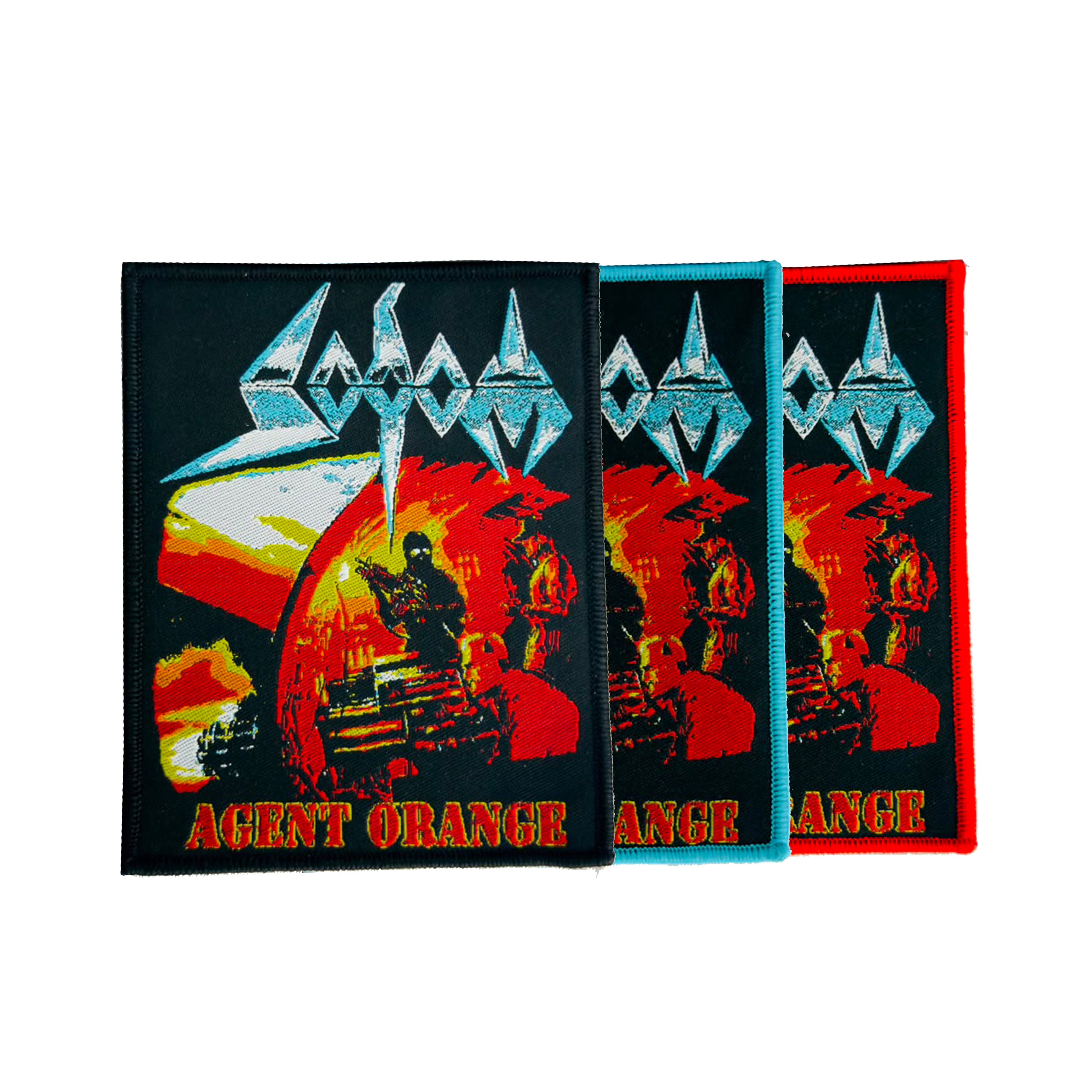 sodom-agent-orange-patch-tiss-bordure-noire image 1
