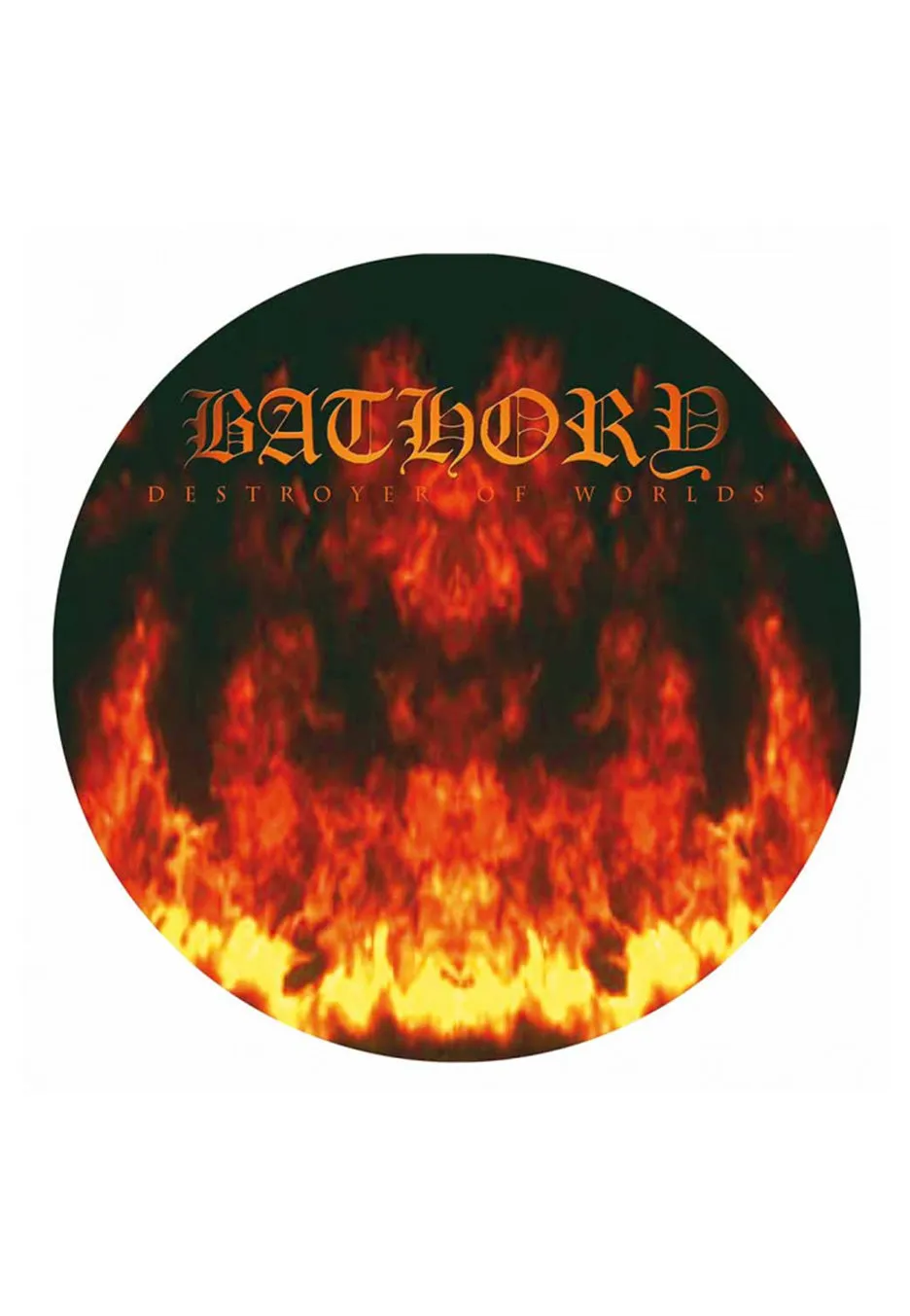 bathory-destroyer-of-worlds-picture-vinyle-black-metal image 1