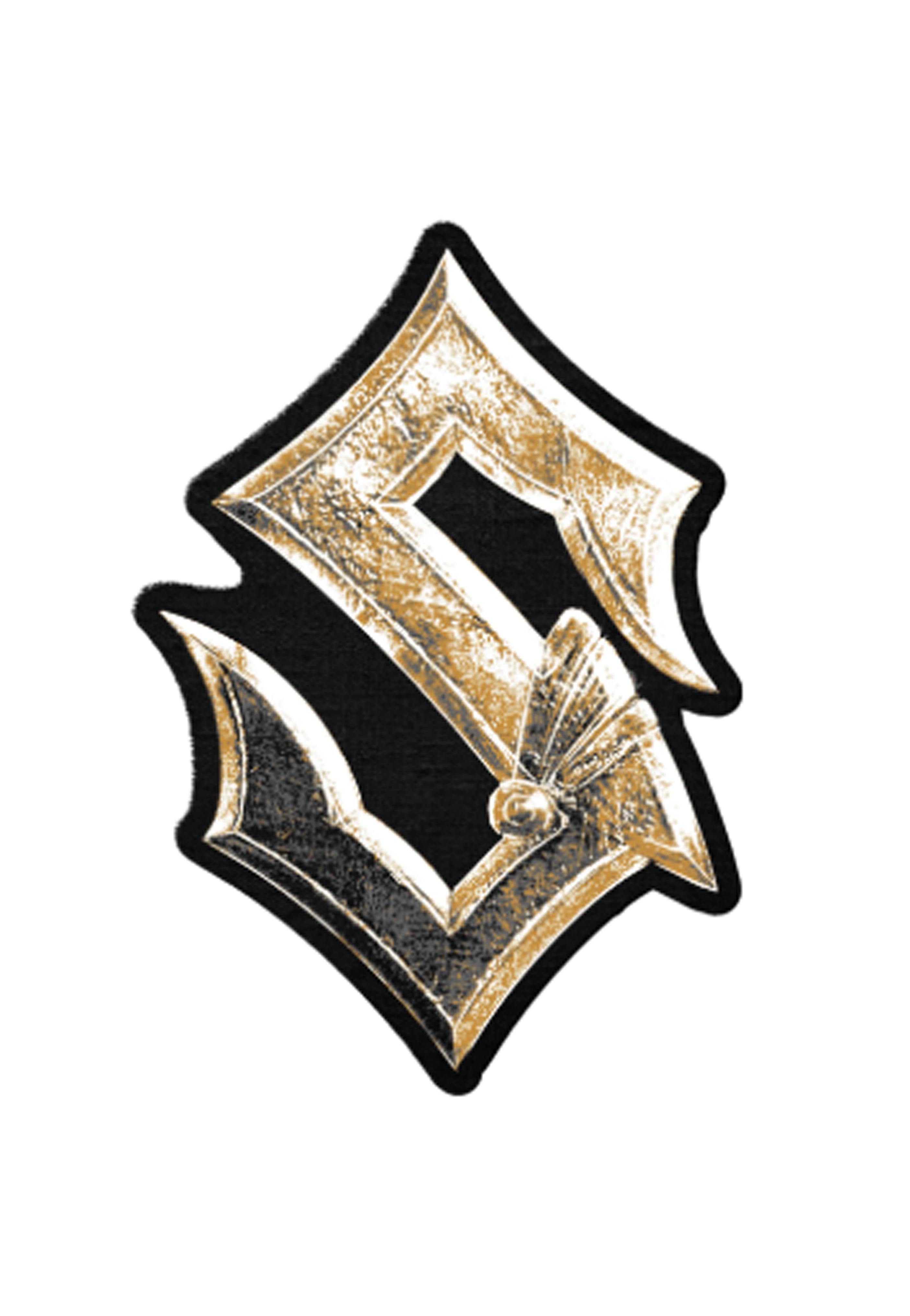 sabaton-s-logo-die-cut-backpatch-noir-taille-unique image 1