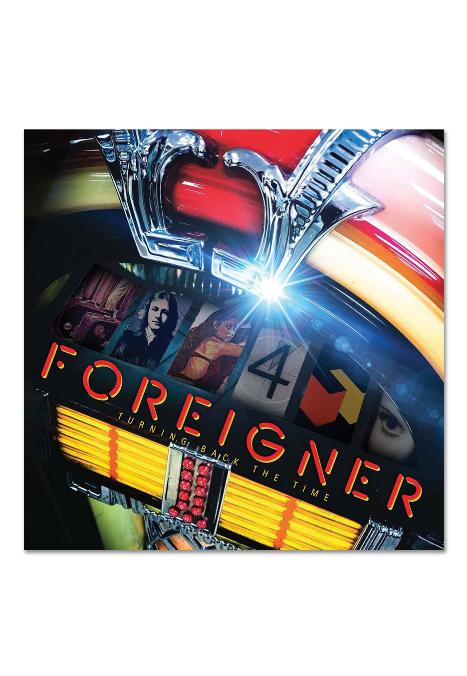 foreigner-turning-back-the-time-vinyle-ultra-clear-2lp image 2