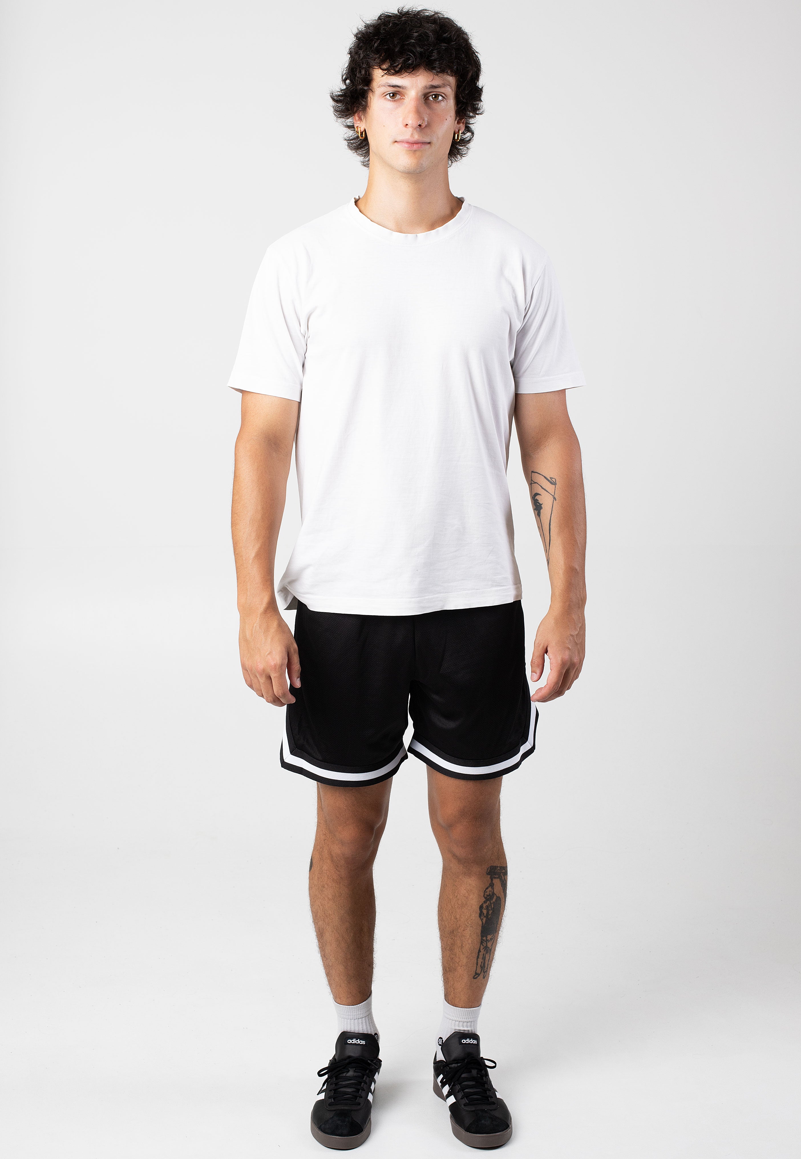 urban-classics-short-basketball-noir-mesh-taille-s image 6