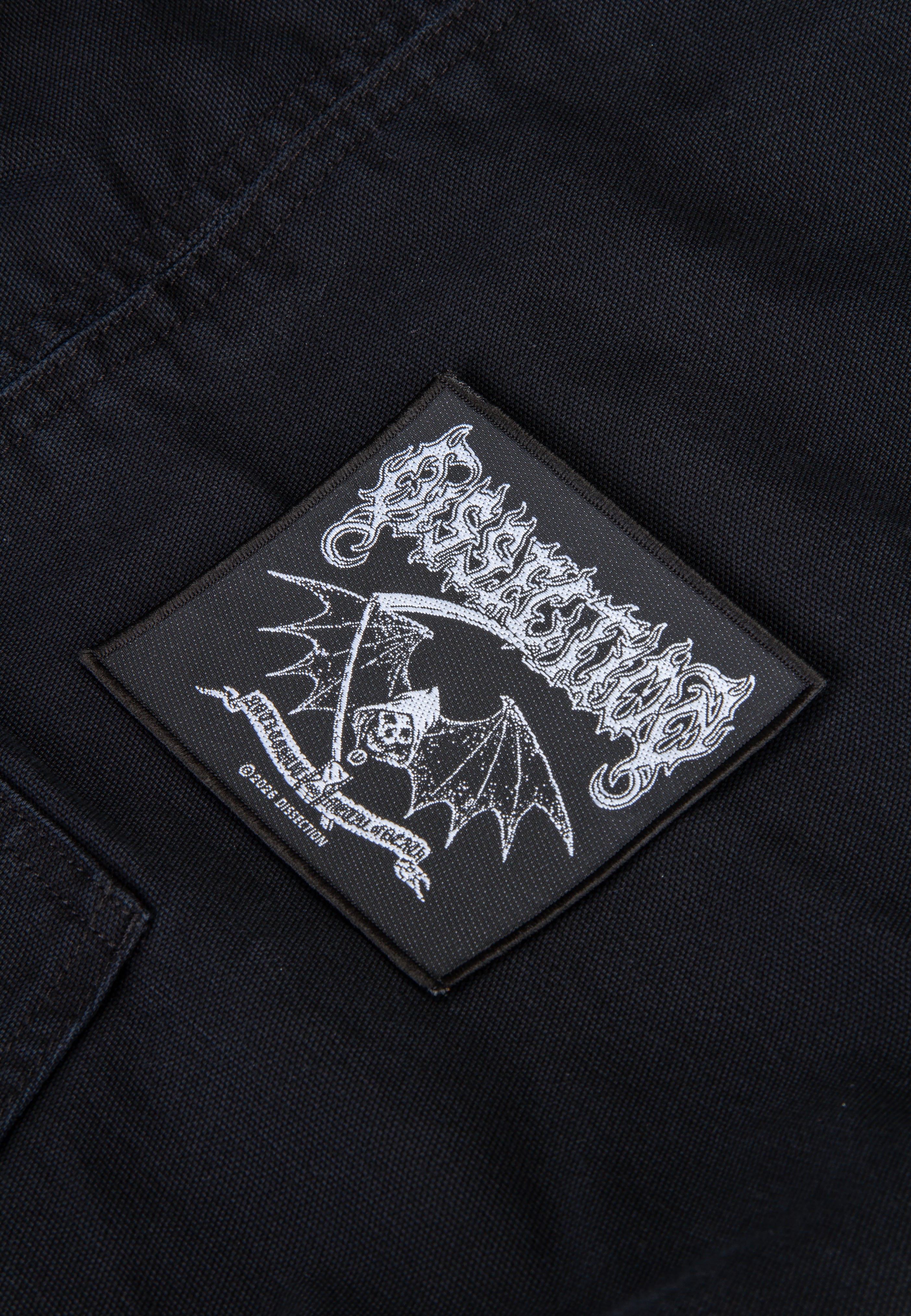 dissection-reaper-patch-cusson-noir-death-metal-taille-unique image 2