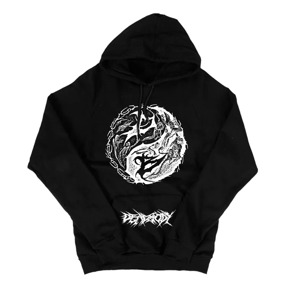 deadbody-yin-yang-sweat-capuche-hoodie-concert image 1