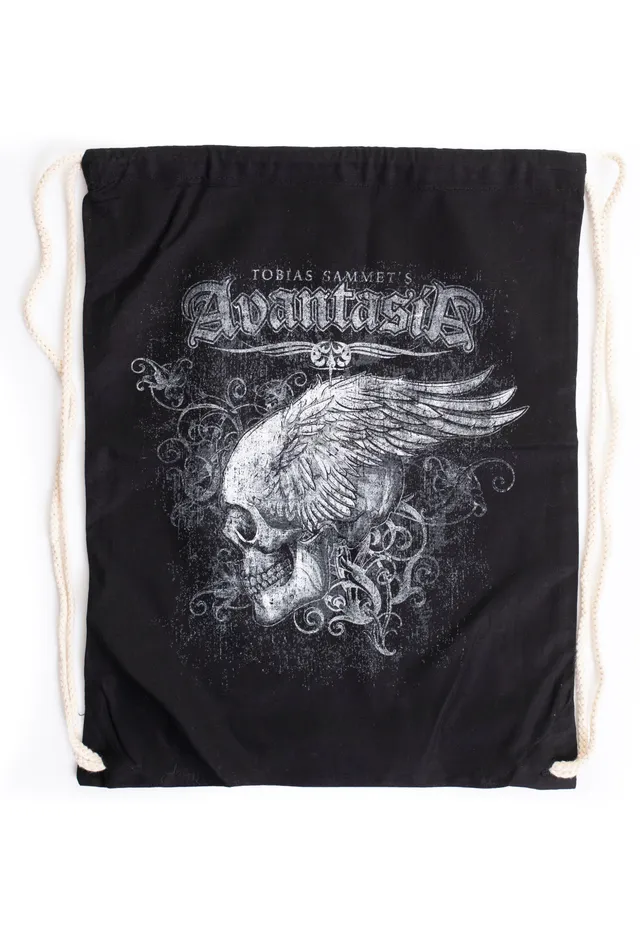 avantasia-skullwing-sac-dos-cordon-noir-taille-unique image 1