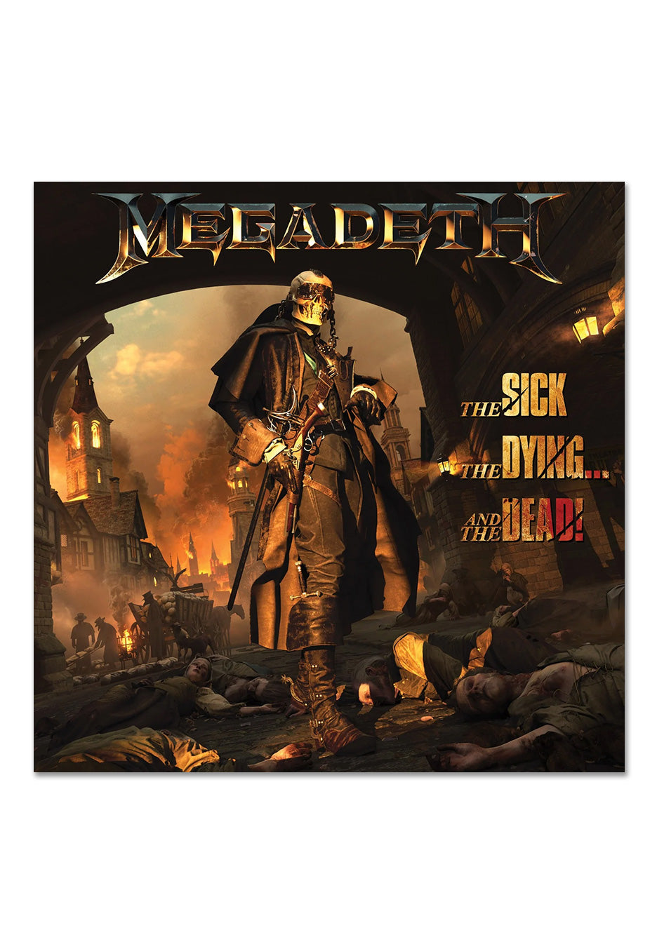 megadeth-the-sick-dying-dead-double-vinyle-bleu-vert-thrash-metal image 2
