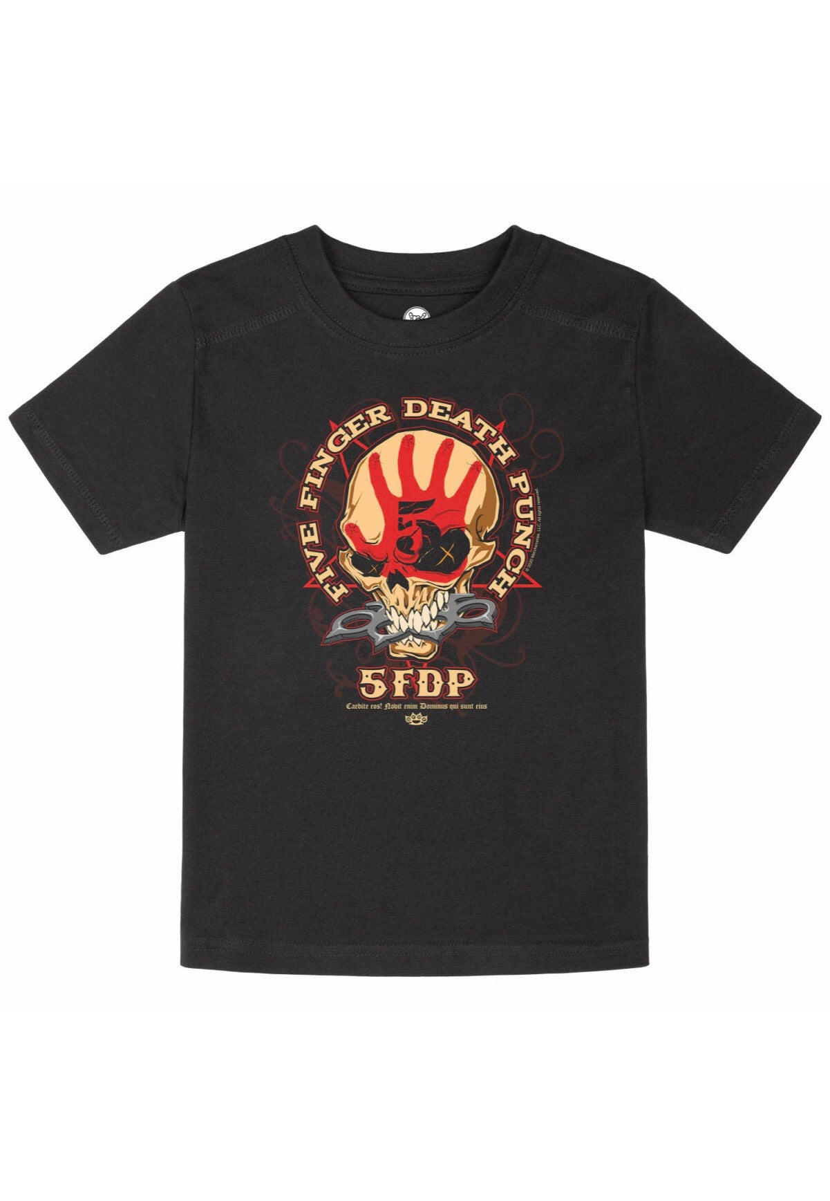 five-finger-death-punch-knucklehead-kids-t-shirt-noir-enfant image 1