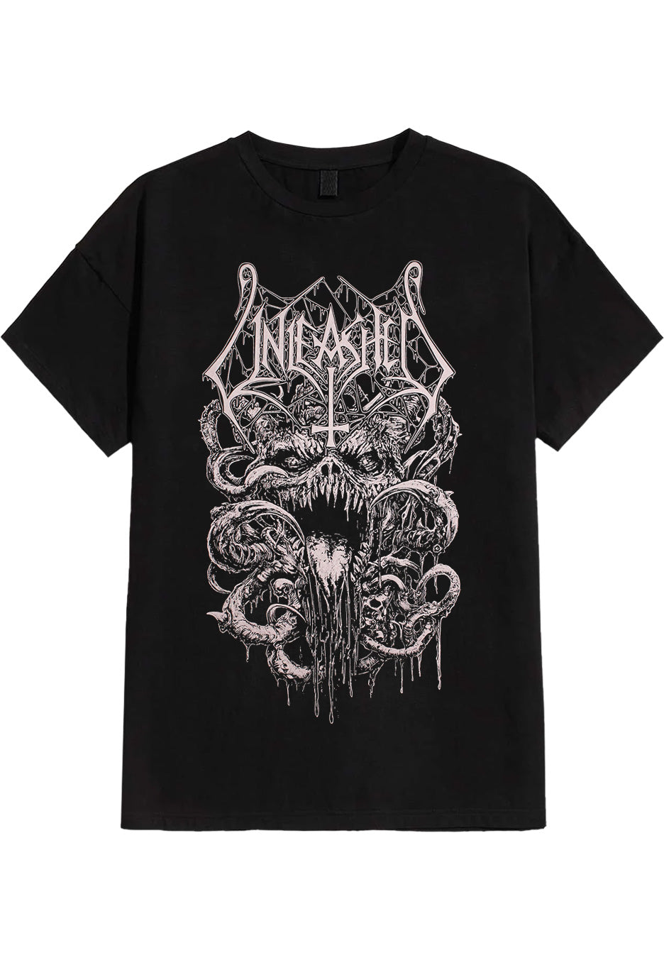 unleashed-dragon-t-shirt-metal-noir-l image 1