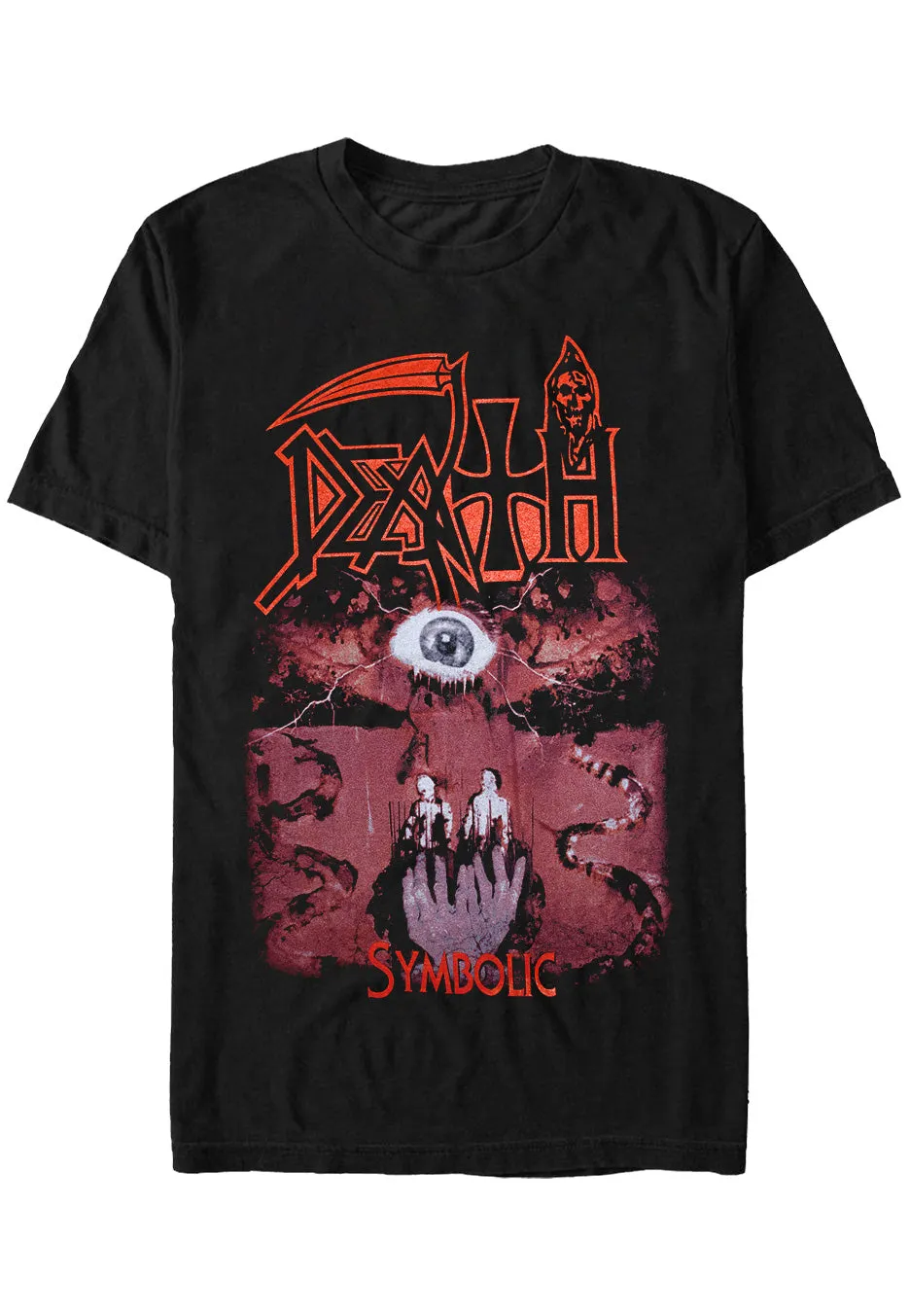 death-symbolic-t-shirt-noir-homme-death-metal image 1