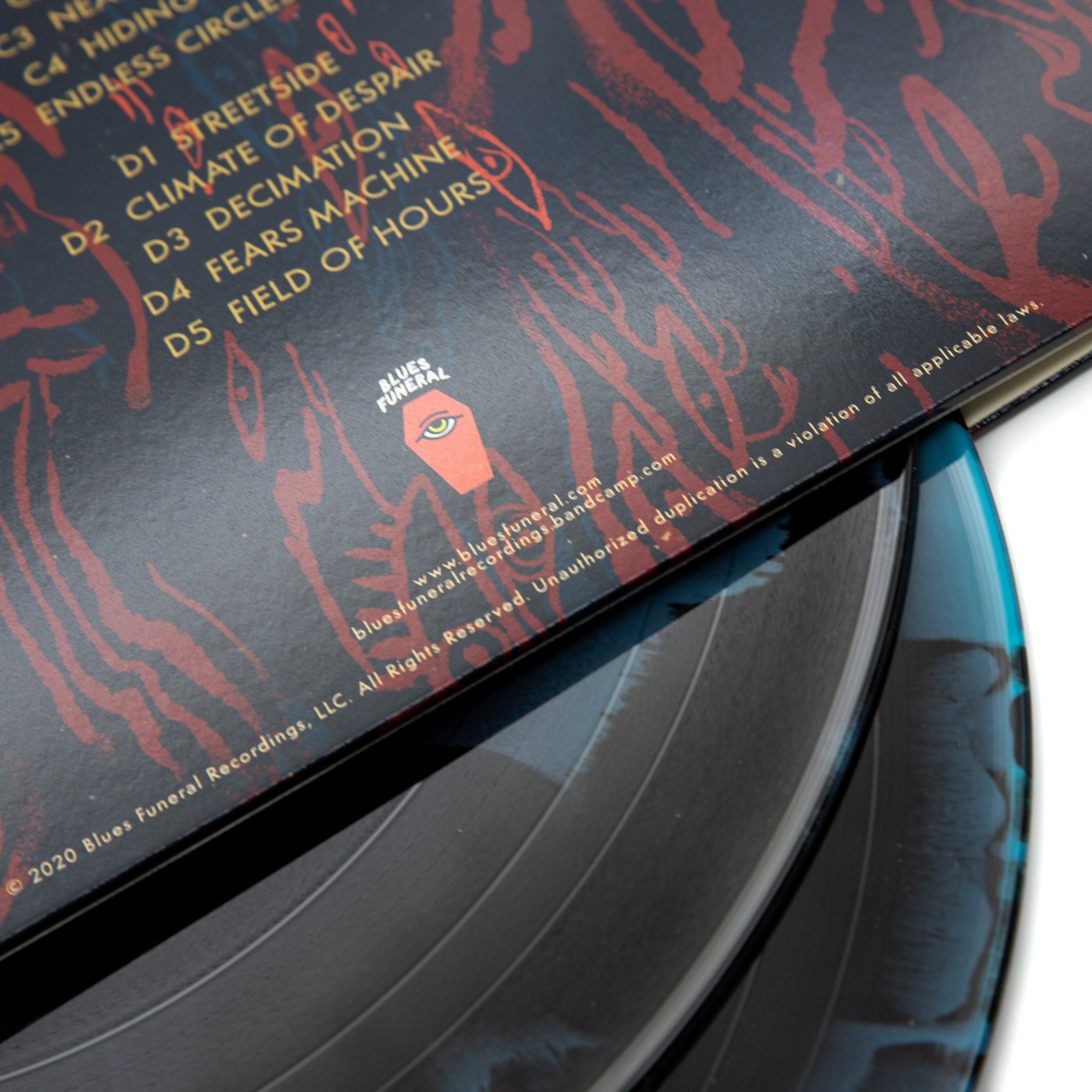 the-obsessed-incarnate-vinyle-2lp-bleu-noir-gatefold-us image 2