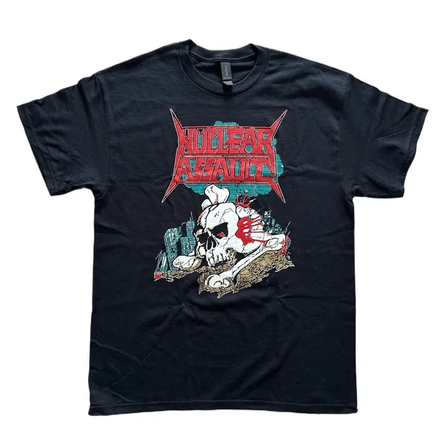 nuclear-assault-handle-with-care-t-shirt-tour-japon-1991 image 1