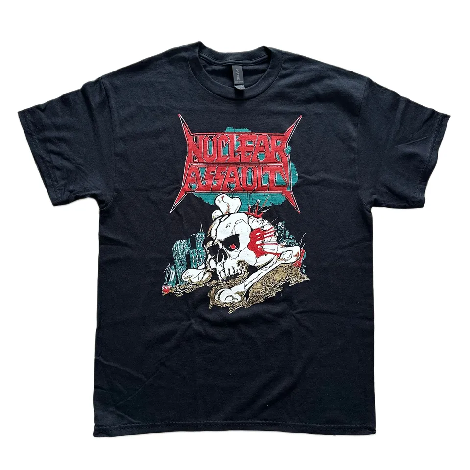 nuclear-assault-handle-with-care-t-shirt-tour-japon-1991 image 1