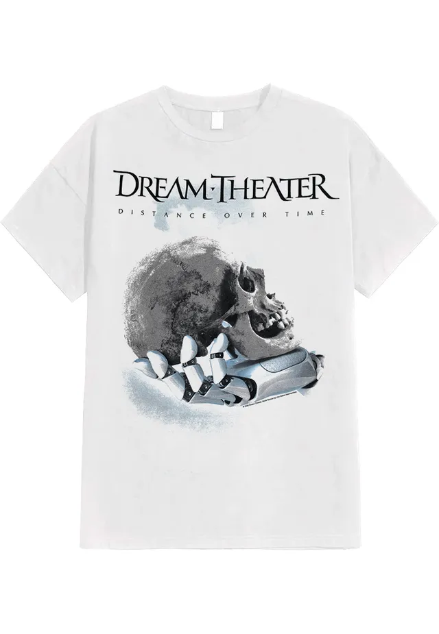 dream-theater-distance-over-time-t-shirt-blanc-metal-prog image 1
