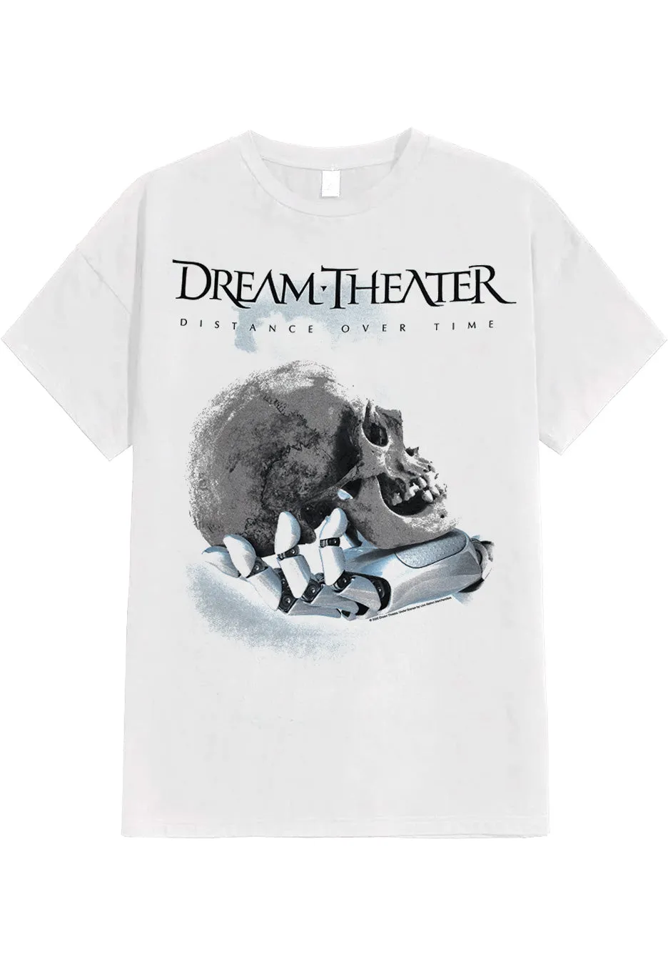 dream-theater-distance-over-time-t-shirt-blanc-metal-prog image 1