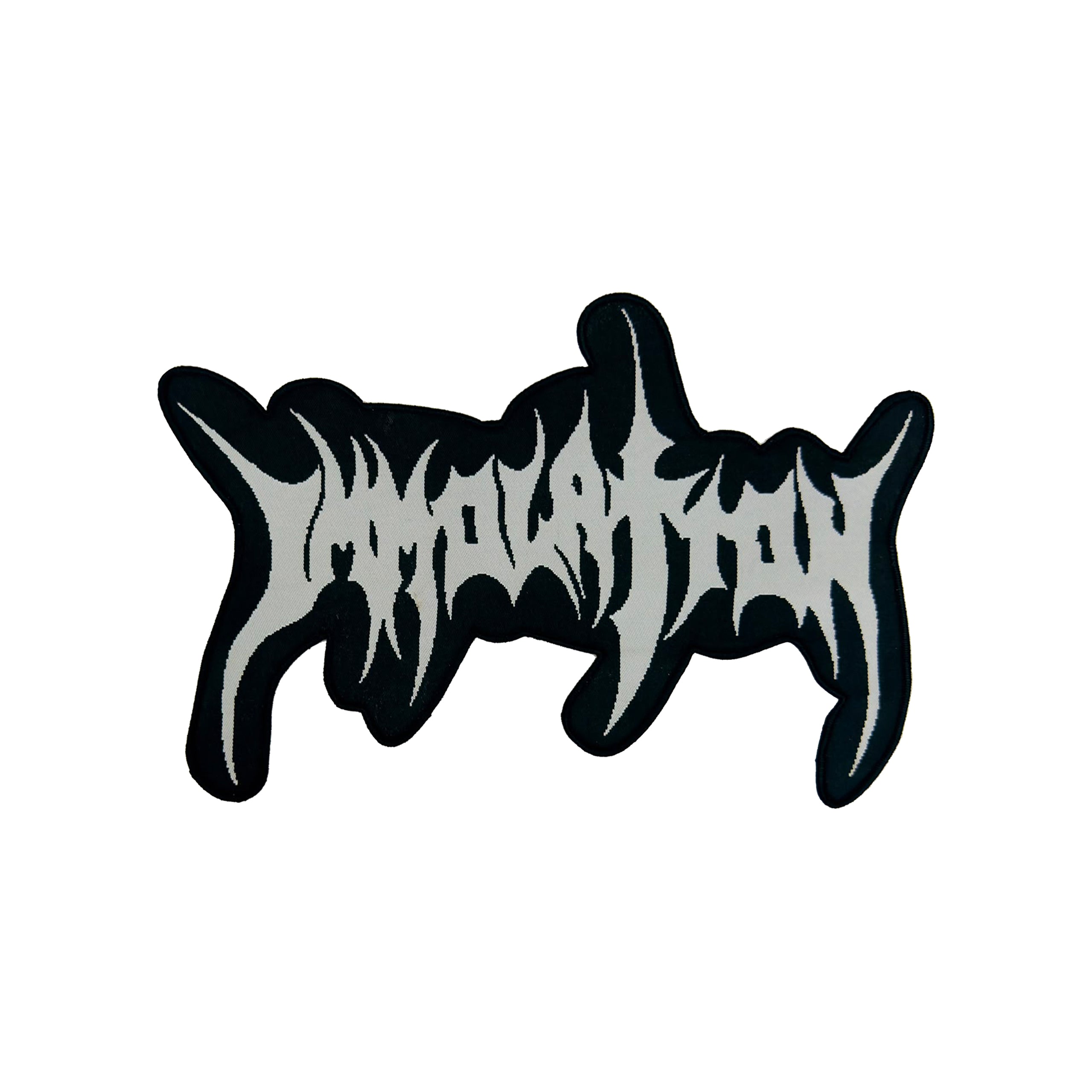 immolation-logo-patch-tiss-oversized-bordure-noire image 2