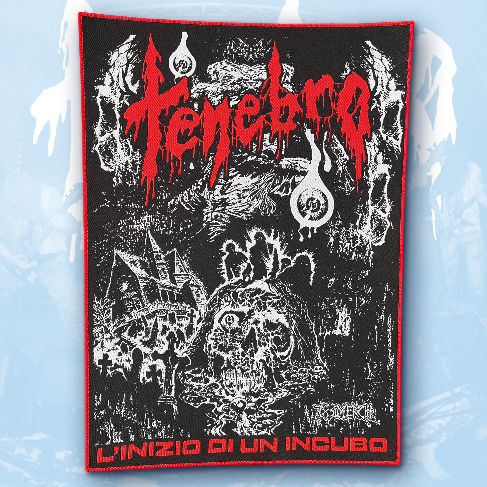 tenebro-l-inizio-di-un-incubo-backpatch-tiss-bordure-noire image 4