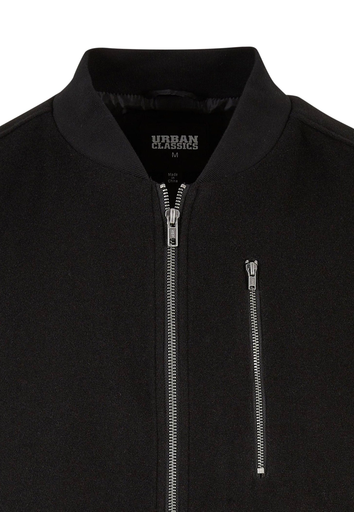 urban-classics-bomber-blouson-veste-homme-noir image 6