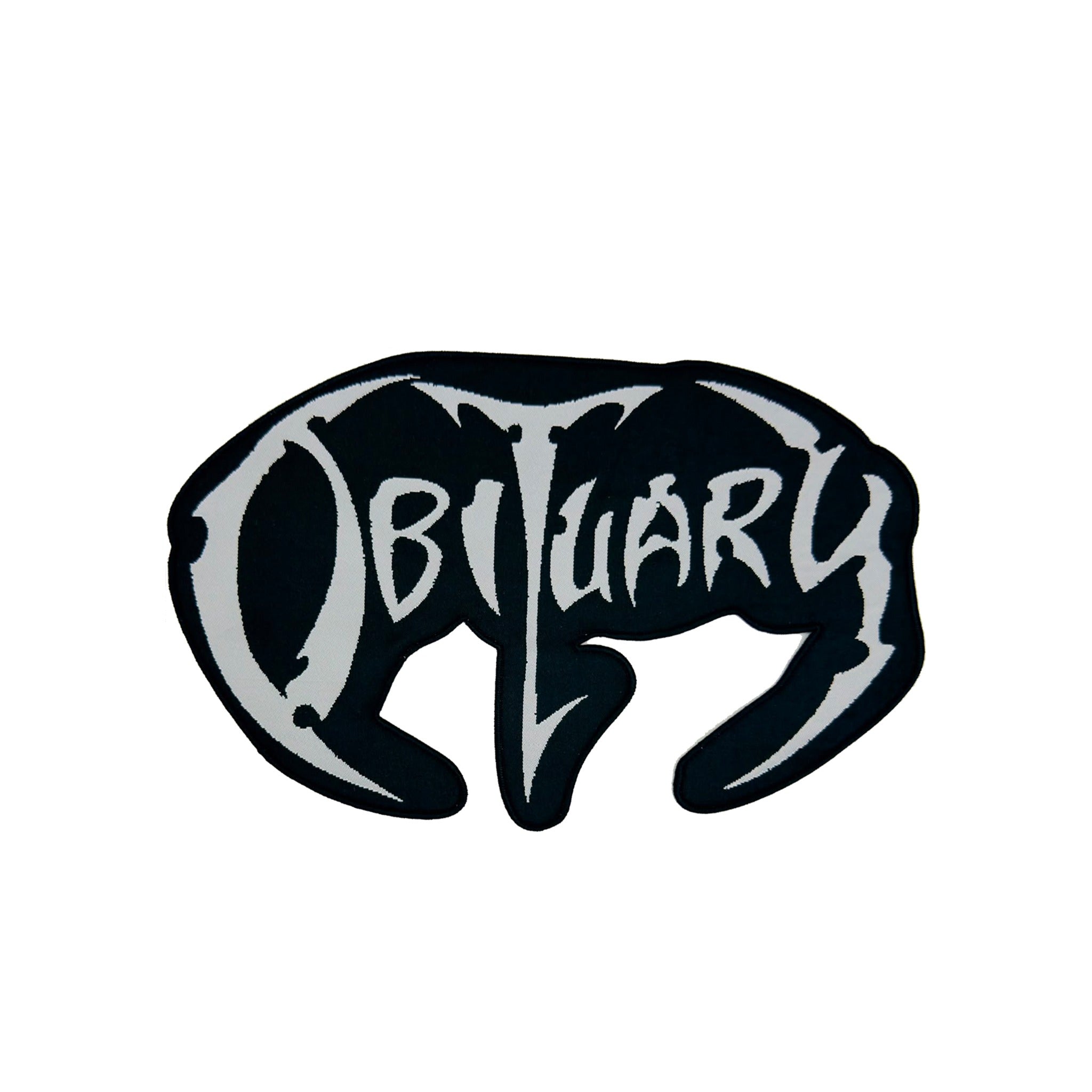 obituary-logo-patch-tiss-oversized-bordure-noire-30-cm image 2