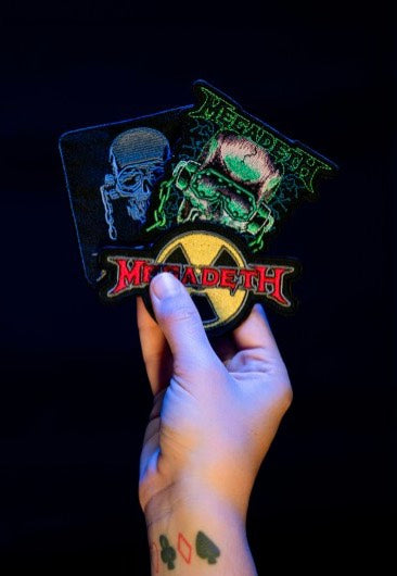 megadeth-set-of-3-patch-cusson-thrash-metal-multicolore image 3