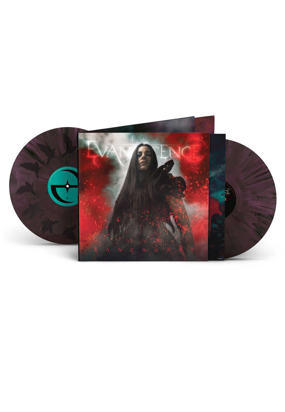 evanescence-sanctuary-vinyle-double-lp-couleur-dition-limit-e image 1