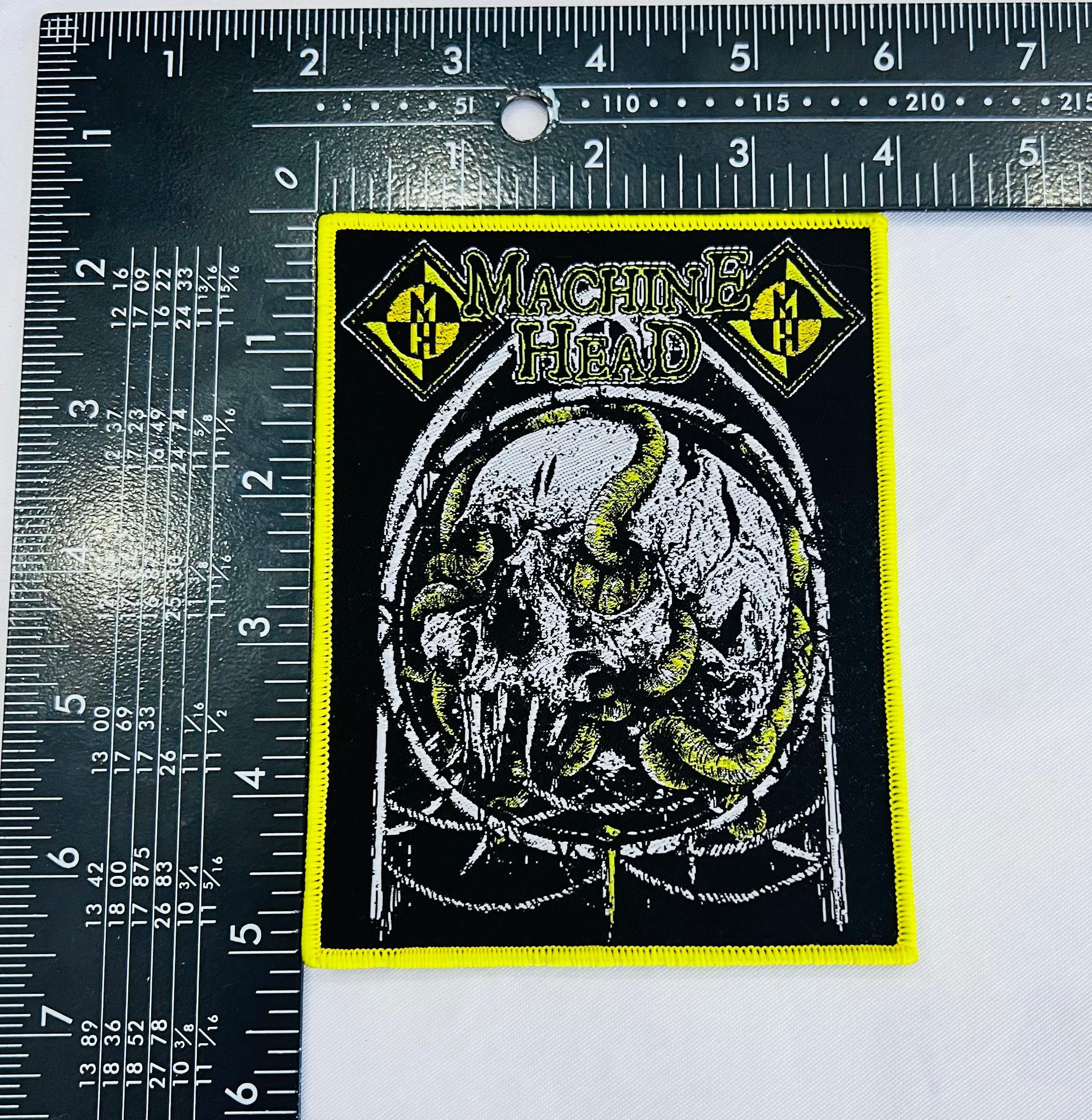 machine-head-rotten-cusson-tiss-bordure-noire image 6