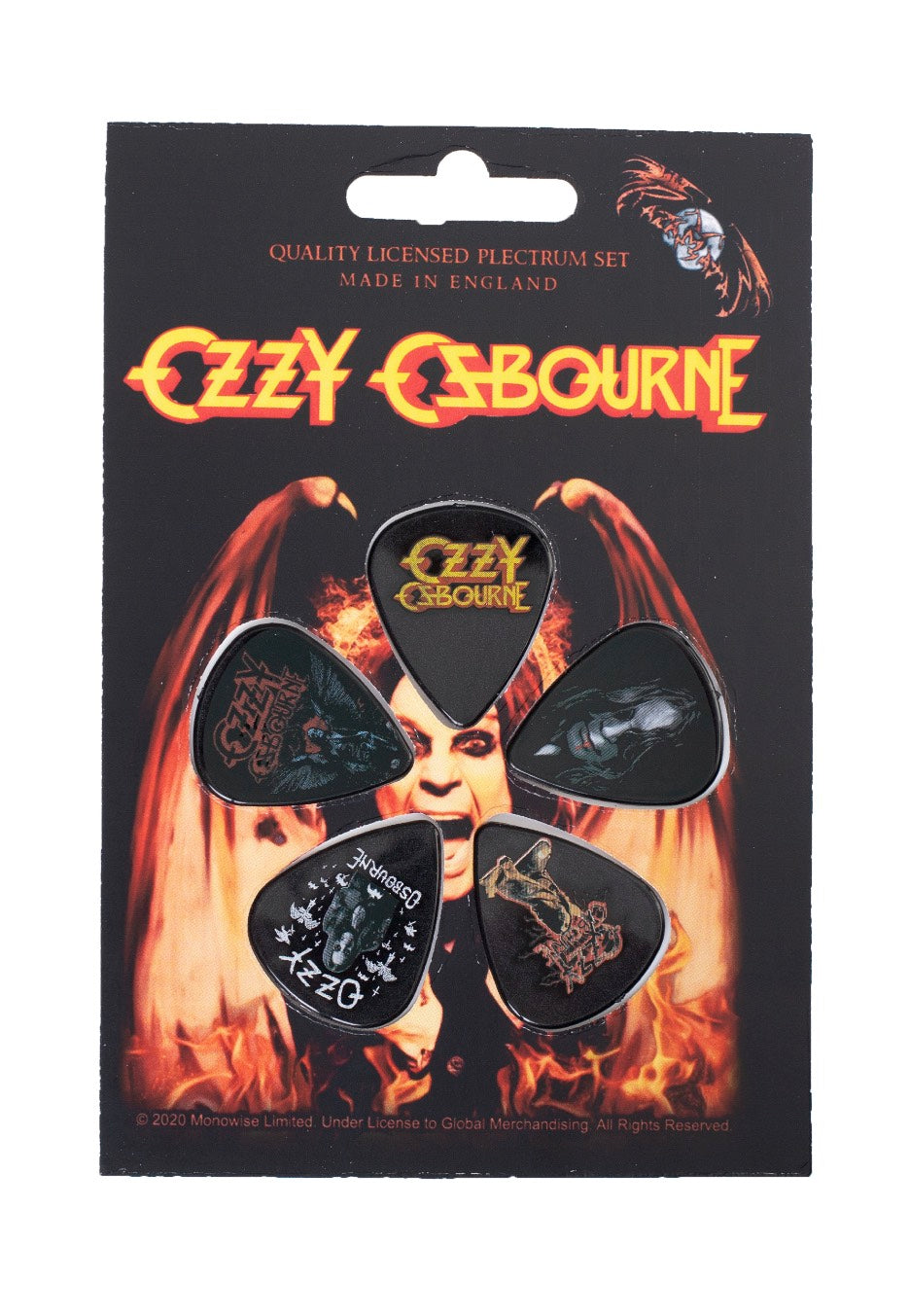 ozzy-osbourne-classic-logo-m-diator-multicolore image 2