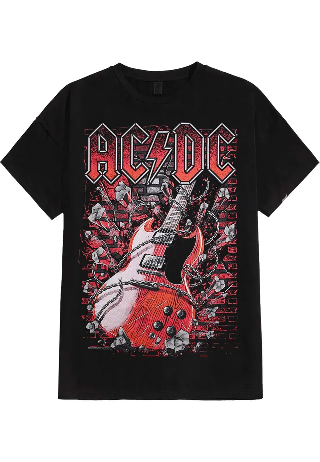 ac-dc-breaking-the-wall-t-shirt-noir-homme-manches-courtes image 1