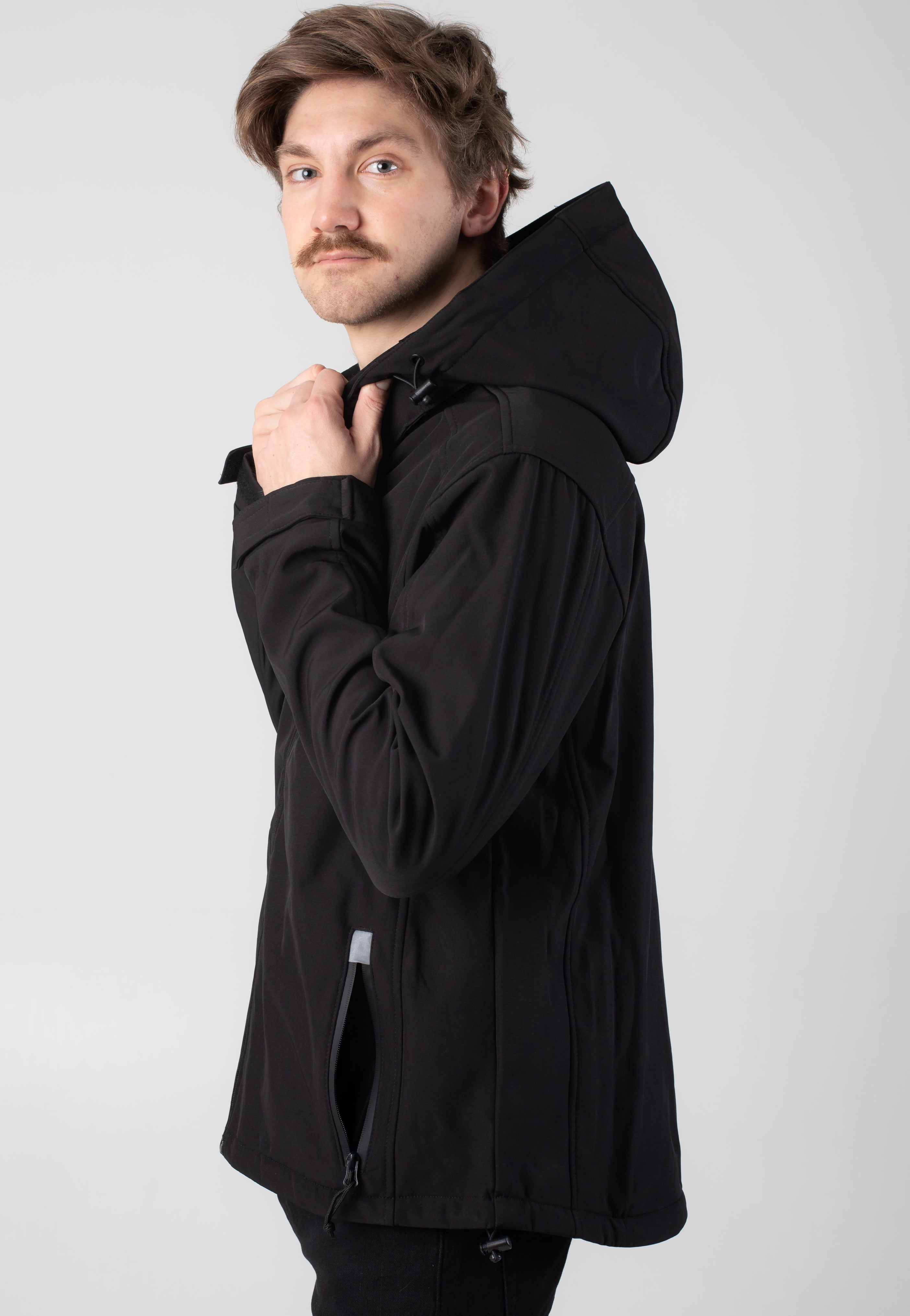 brandit-softshell-hurricane-veste-noire image 4