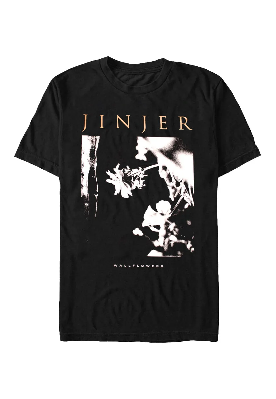 jinjer-wallflowers-t-shirt-noir-metalcore image 1