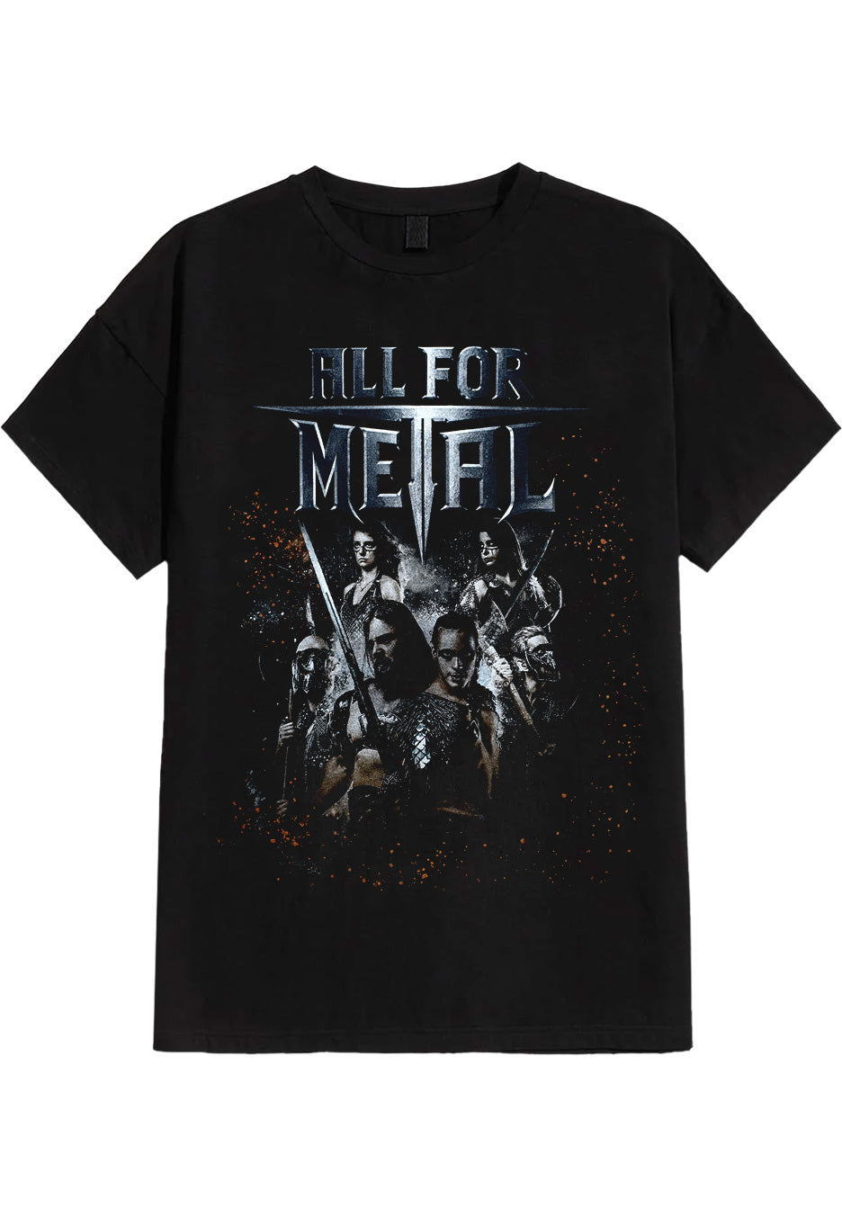 all-for-metal-legends-t-shirt-metal-homme-noir image 1