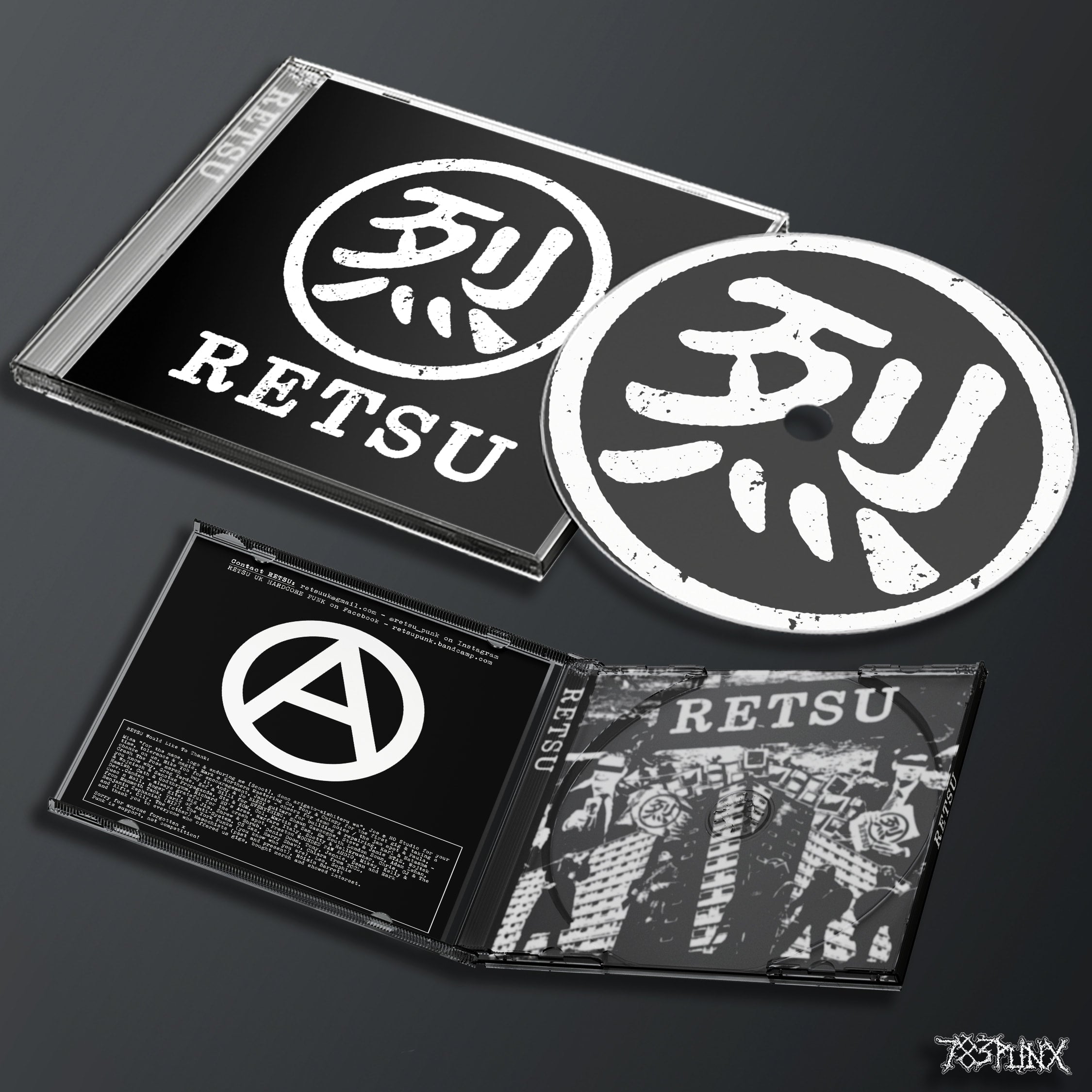retsu-retsu-cd-hardcore-punk-album-9-titres image 1