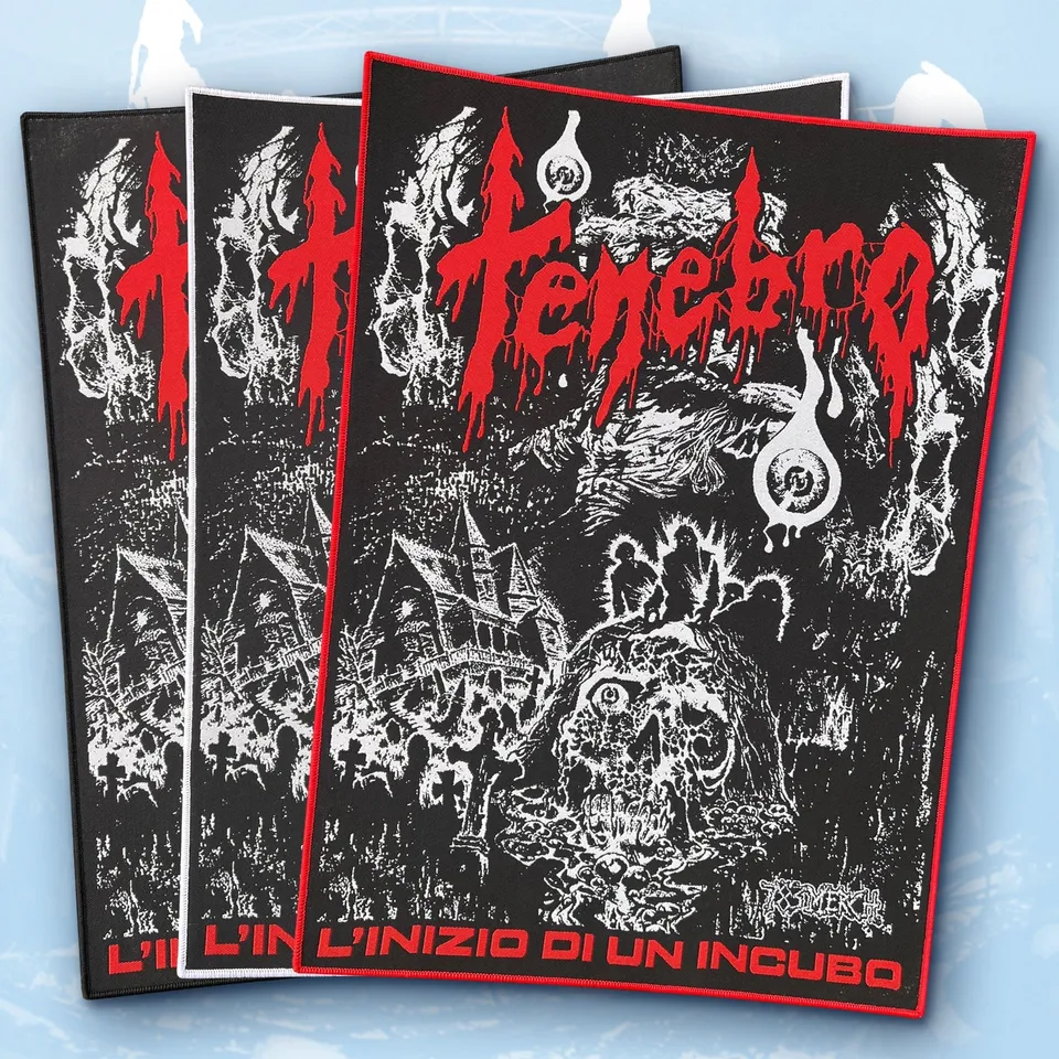 tenebro-l-inizio-di-un-incubo-backpatch-tiss-bordure-noire image 1