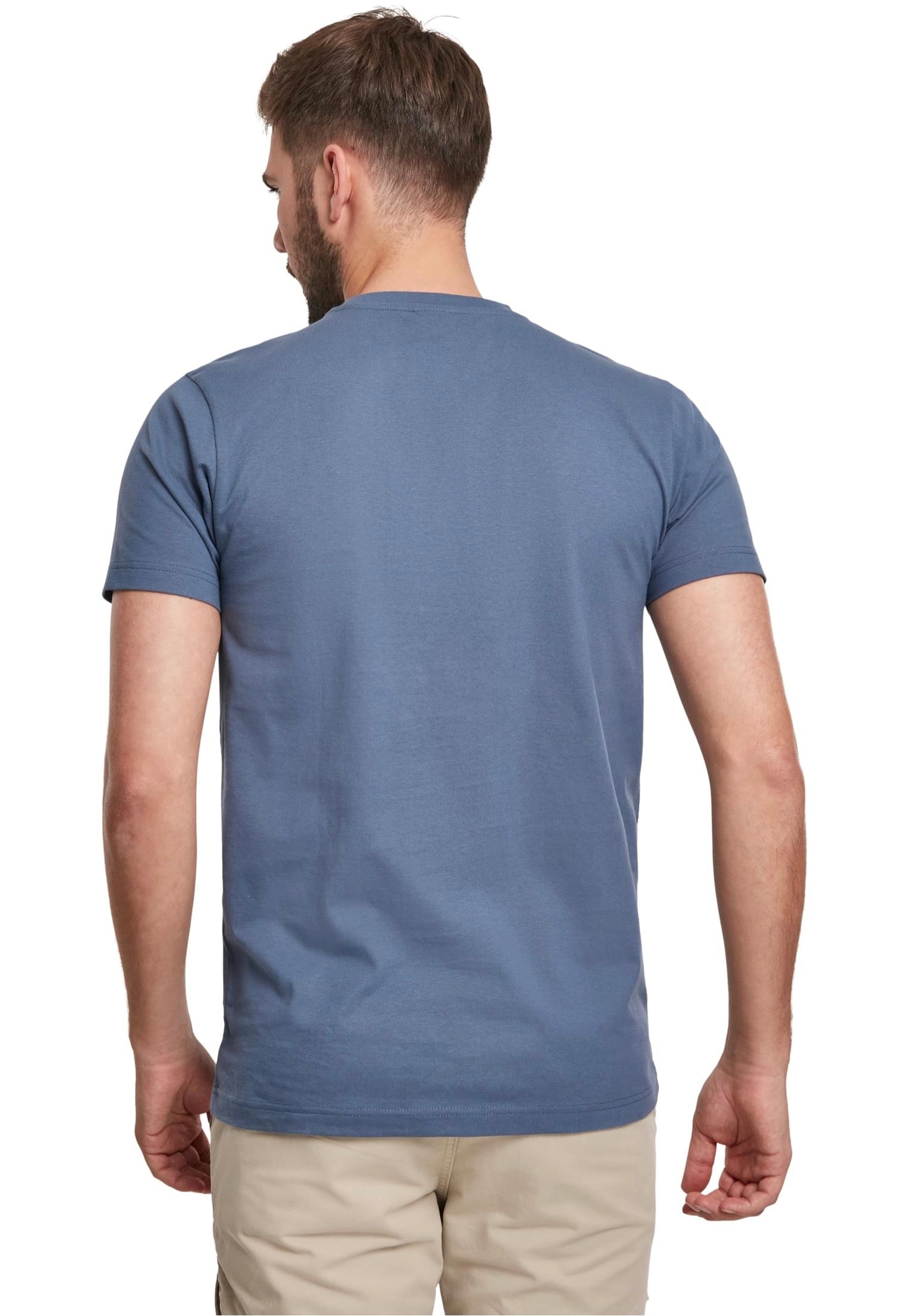 urban-classics-inka-pattern-t-shirt-bleu-vintageblue image 3