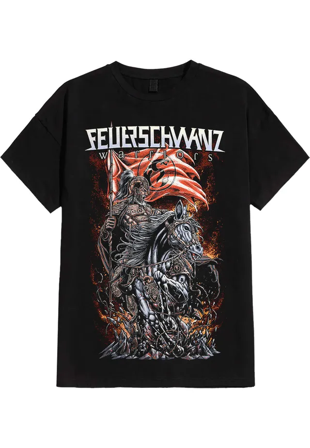 feuerschwanz-rohirrim-t-shirt-noir-homme-manches-courtes image 1
