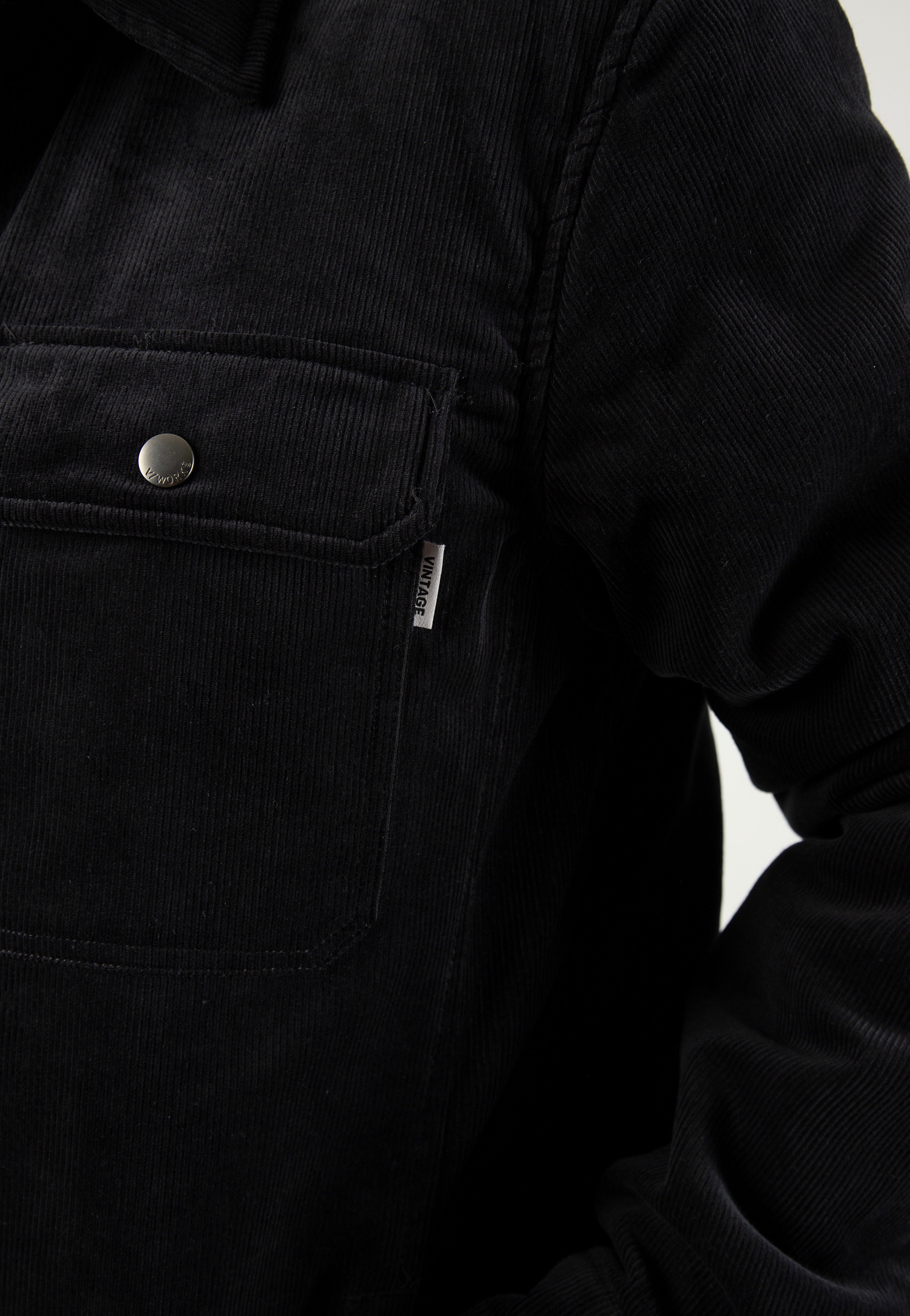 vintage-industries-steven-padded-veste-noire-homme-m image 6